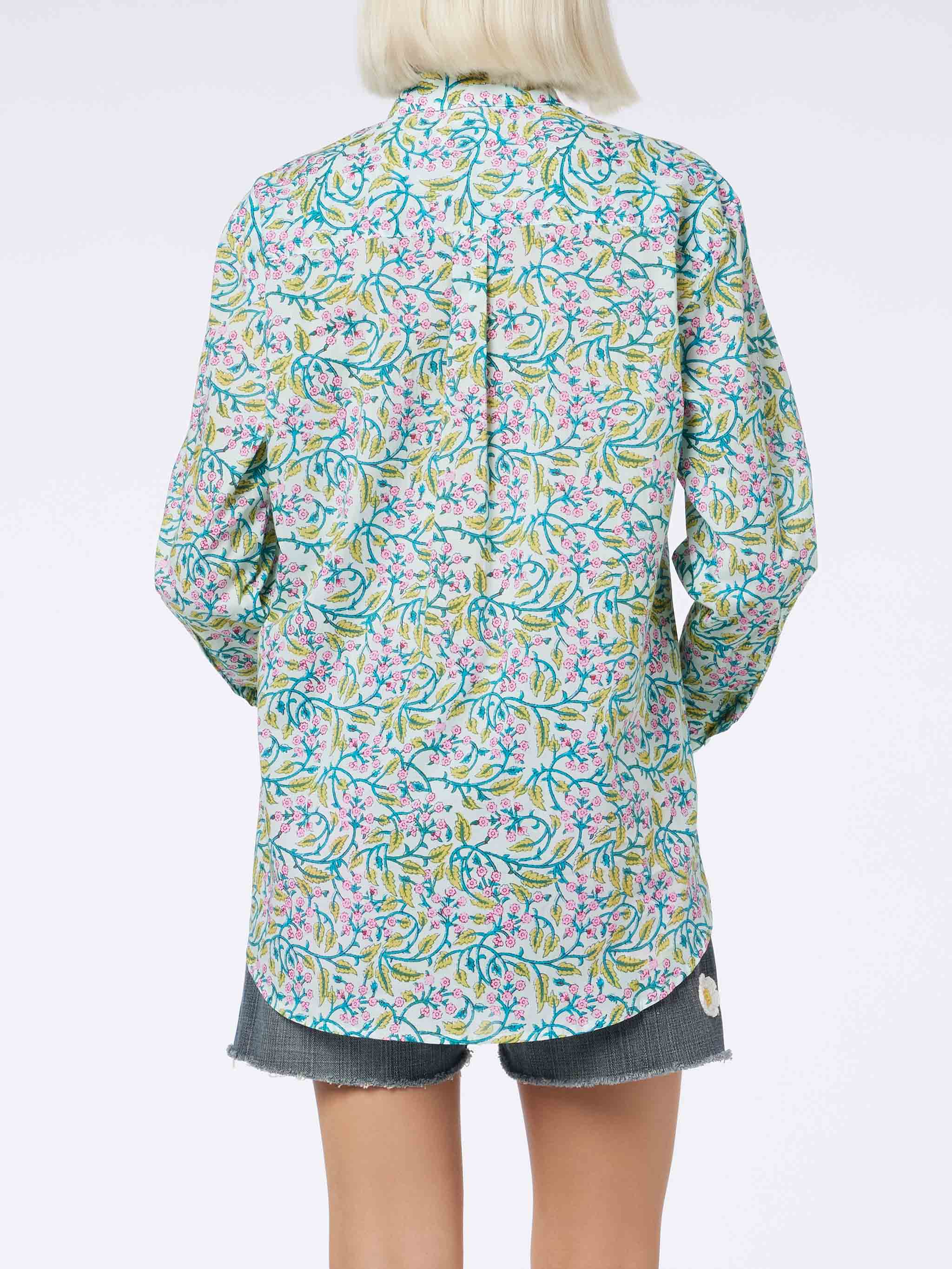 Camicia Brigitte in cotone con fantasia floreale - Image 3