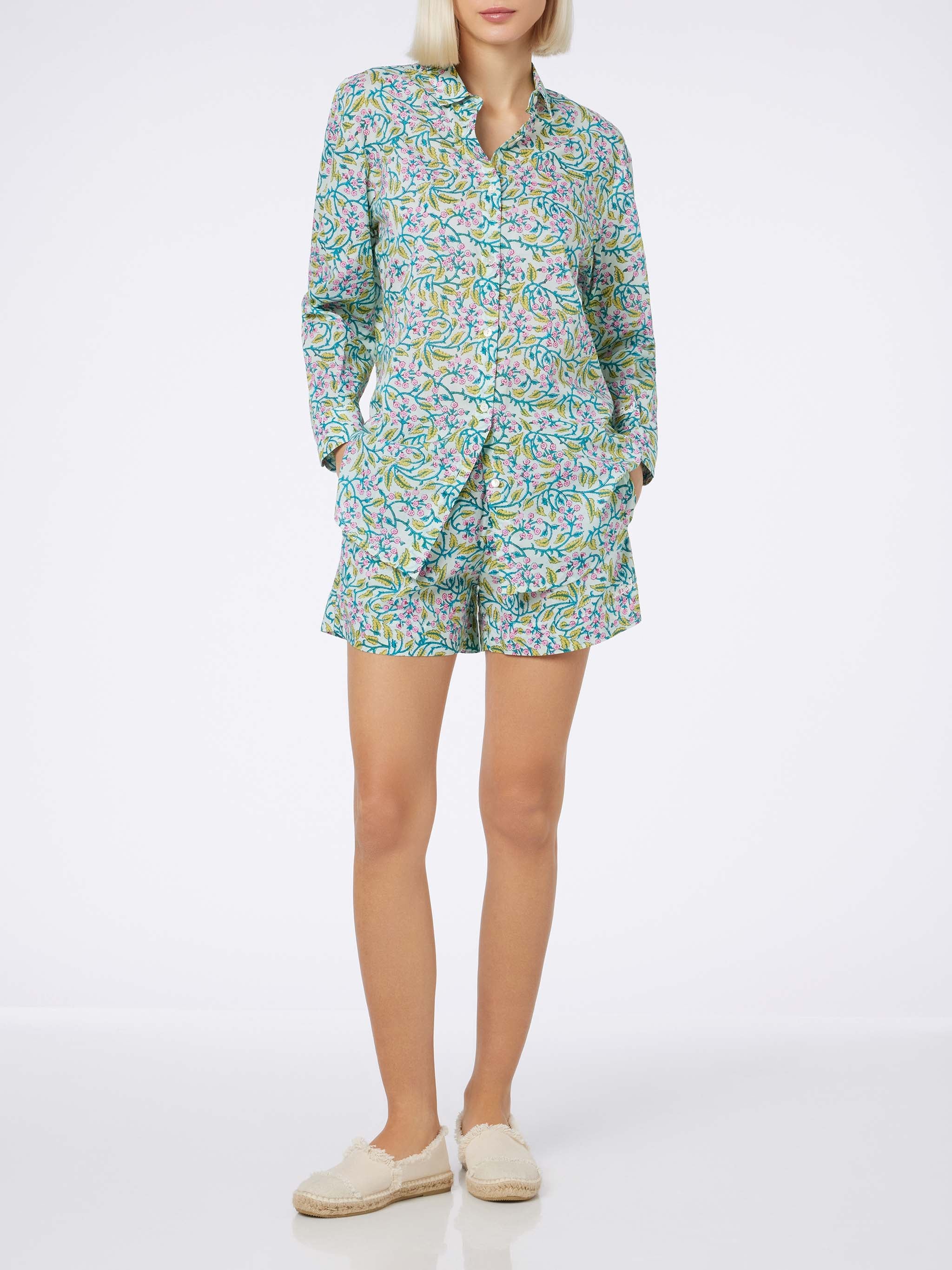Camicia Brigitte in cotone con fantasia floreale - Image 5