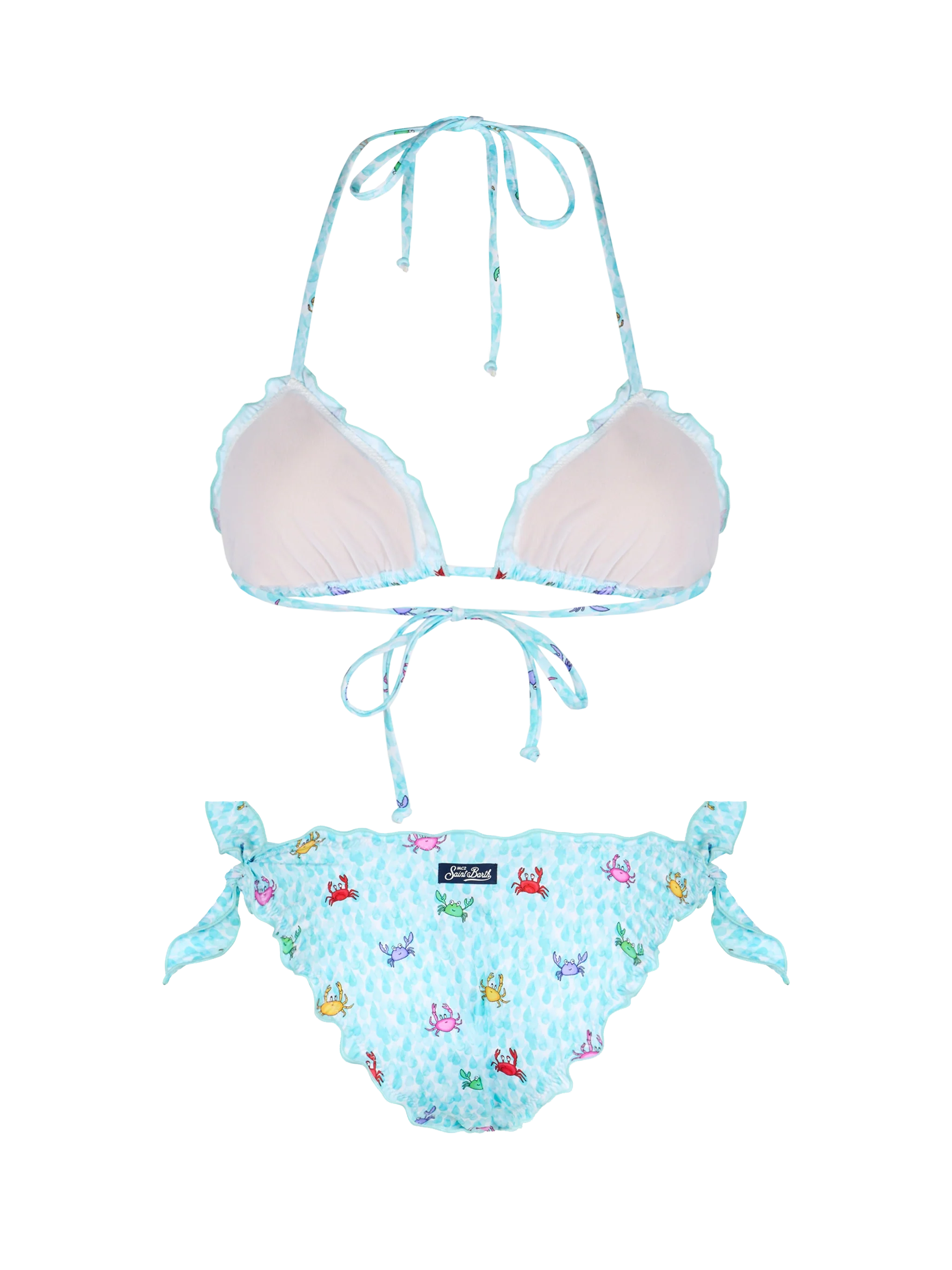 Bikini Sarius triangolo stampa granchio - Image 3