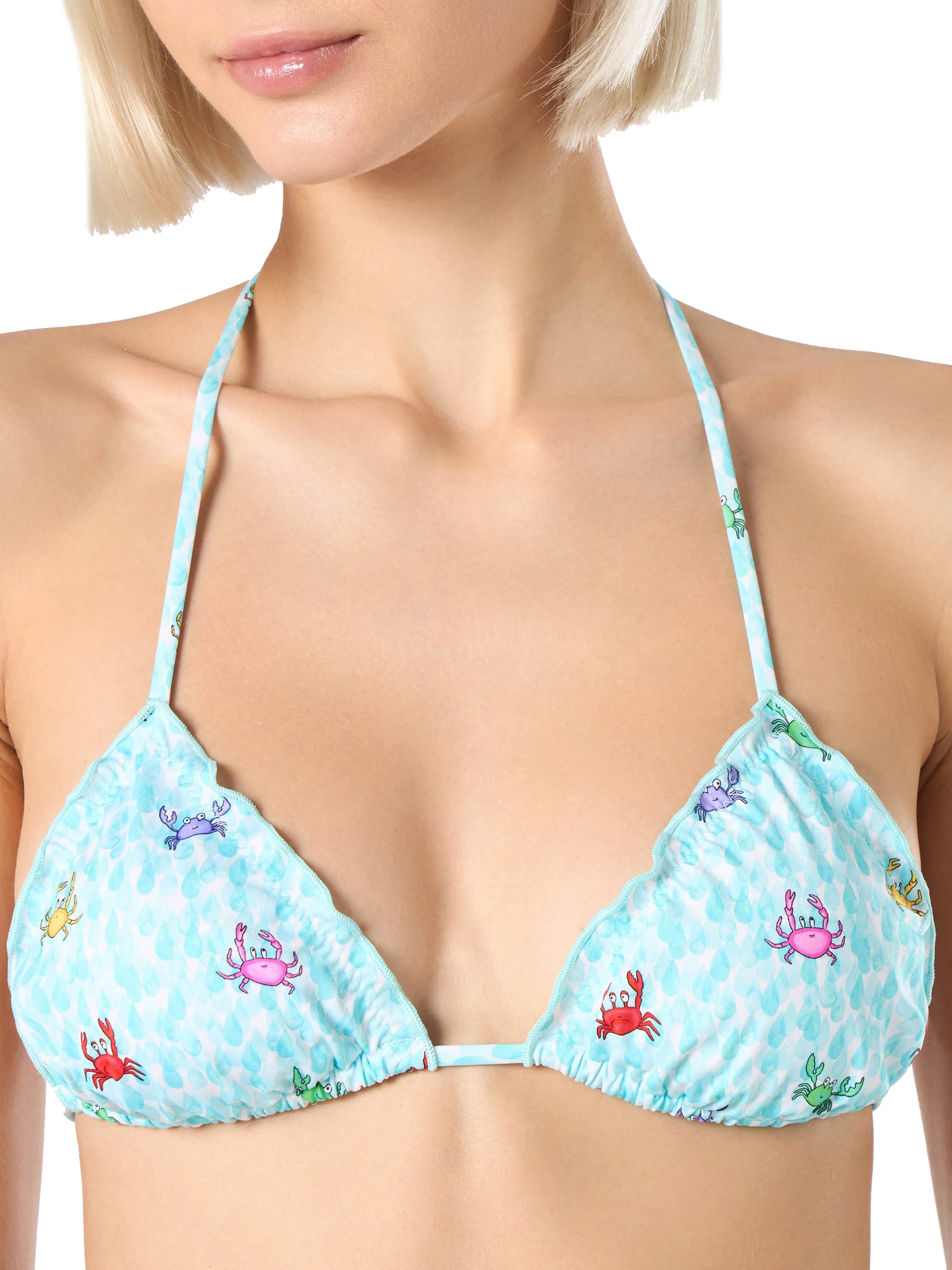 Bikini Sarius triangolo stampa granchio - Image 5