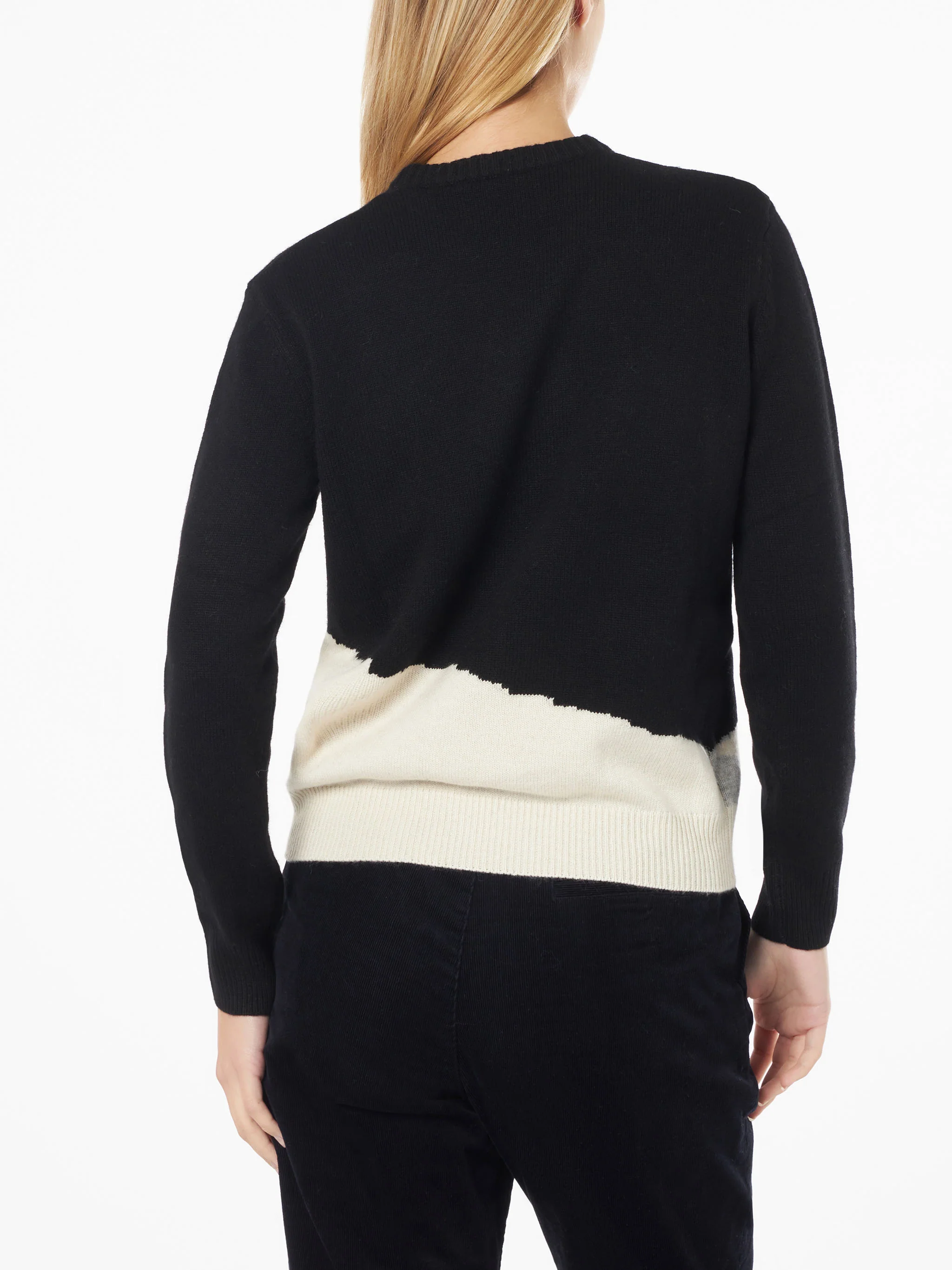 Maglione New Queen nero con ricamo Lovovia - Image 3