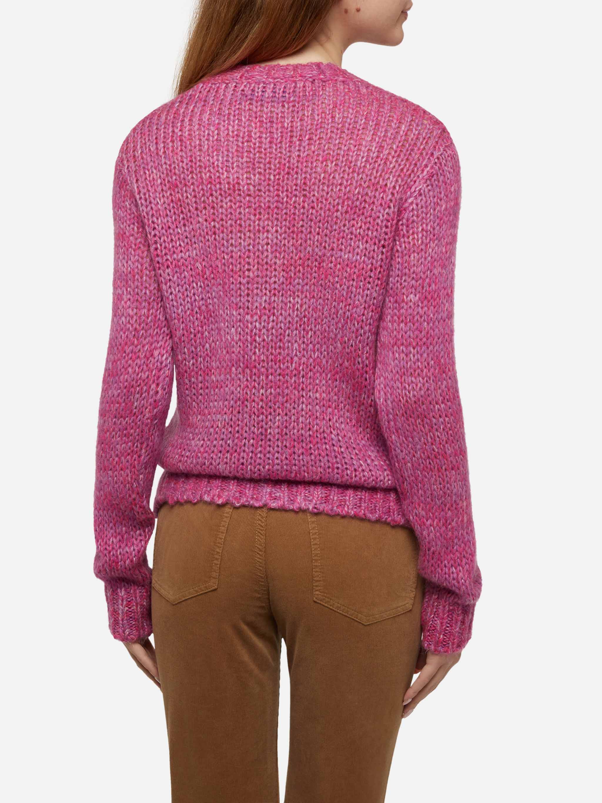 Maglia New Queen Soft in misto alpaca con ricamo Cold Out Hot In - Image 3