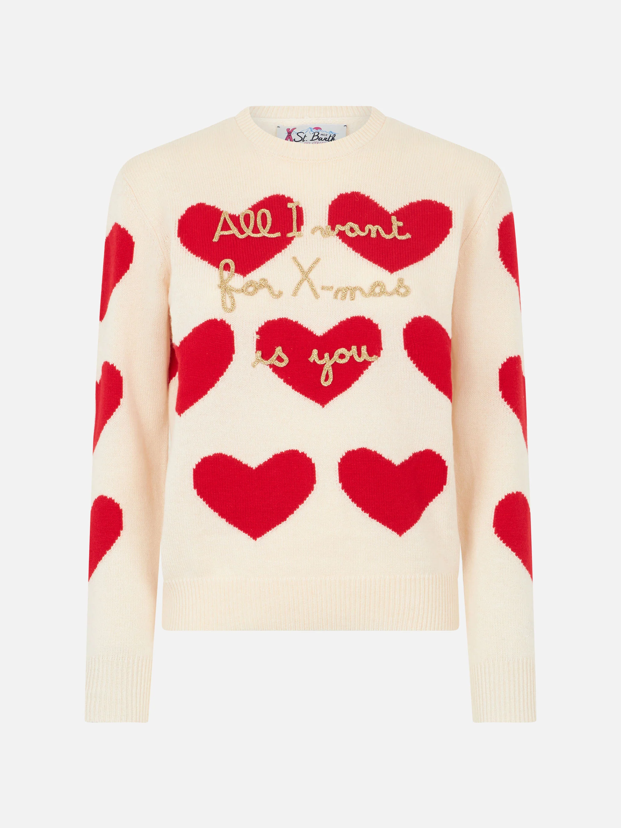 Maglia New Queen con ricamo All I Want for Xmas is You - Image 4