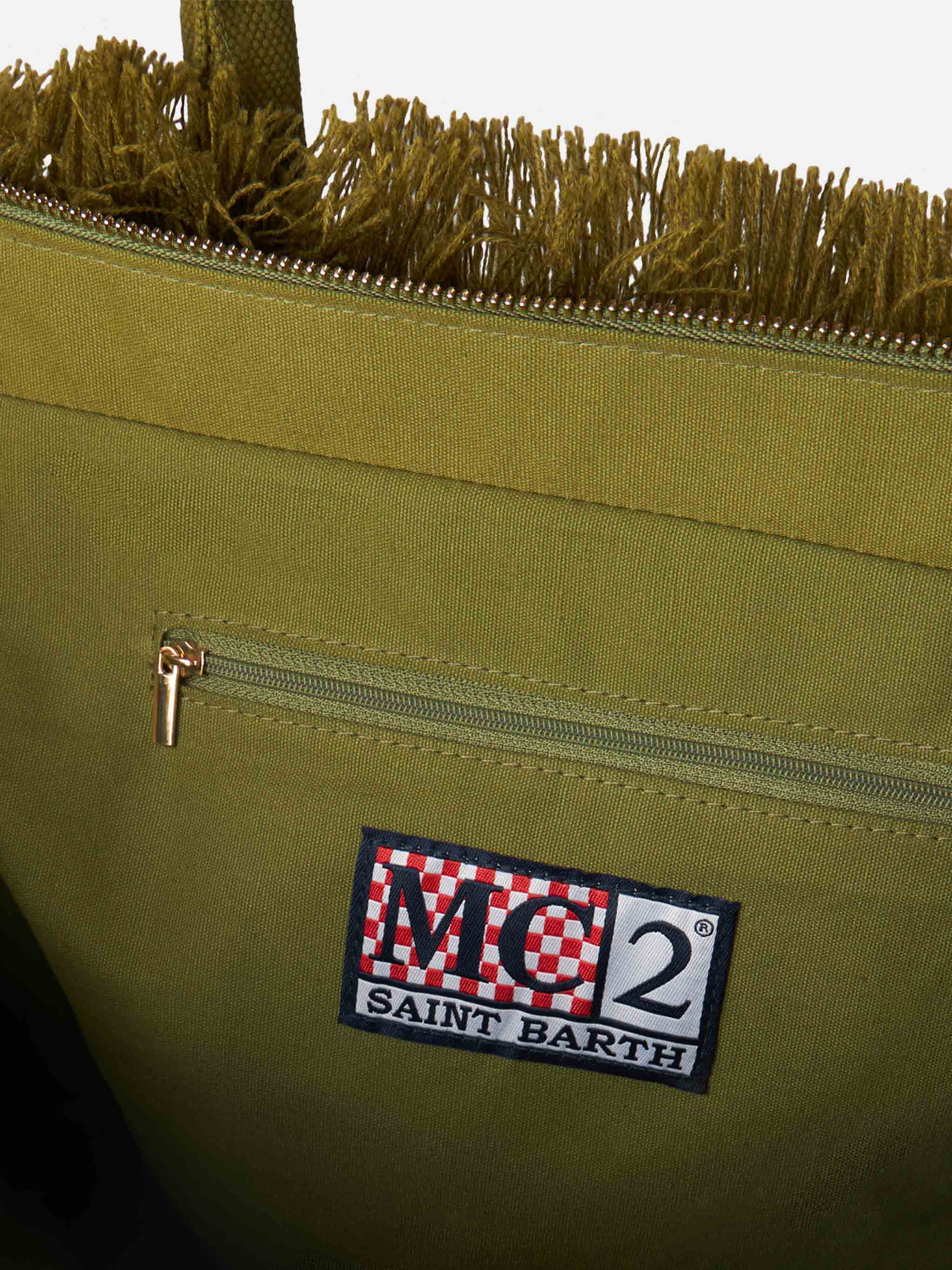 Borsa a spalla all'uncinetto con fiore - Image 5