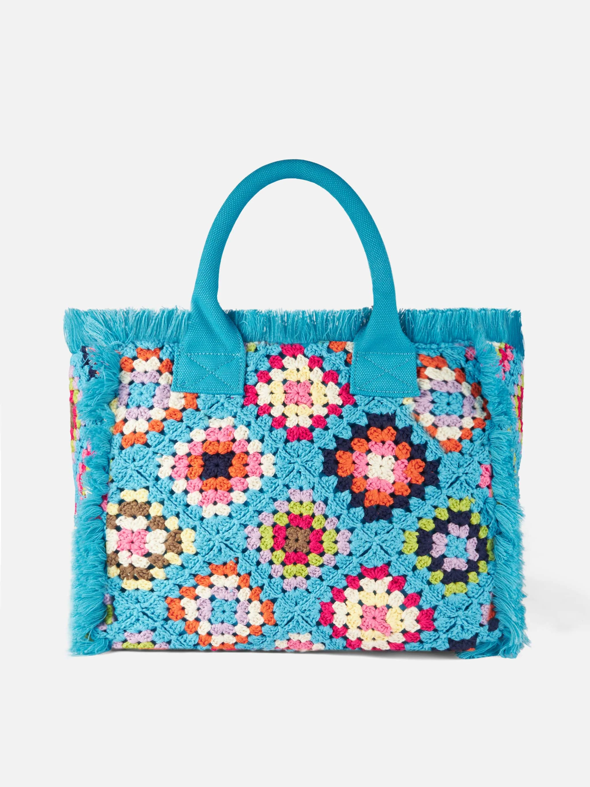 Borsa a spalla Vanity all'uncinetto con fantasia - Image 4