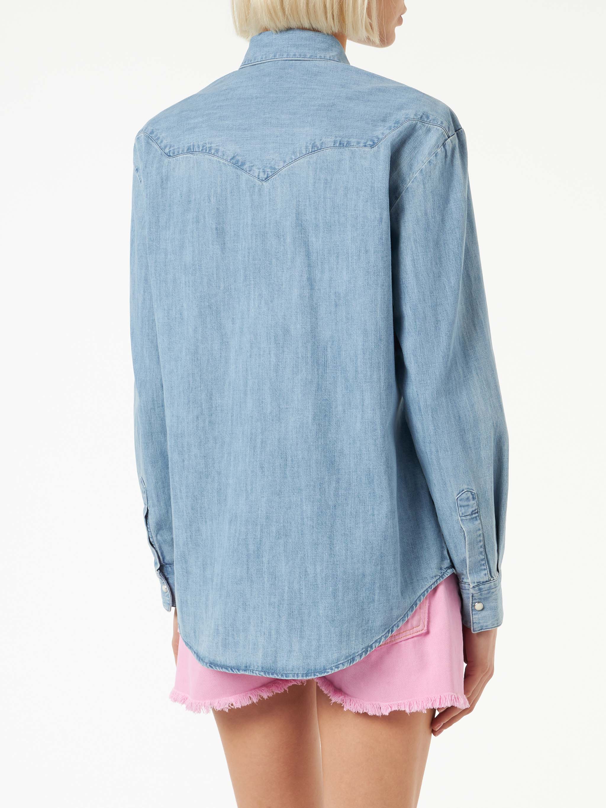 Camicia Amaya Tex in denim azzurro - Image 2