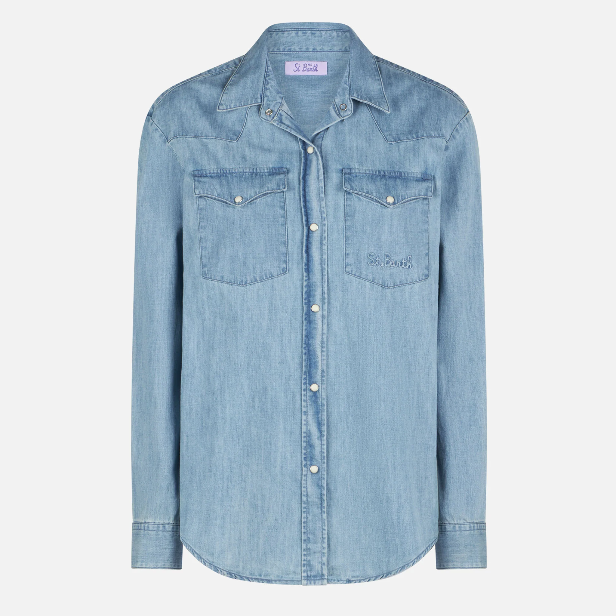 Camicia Amaya Tex in denim azzurro - Image 4