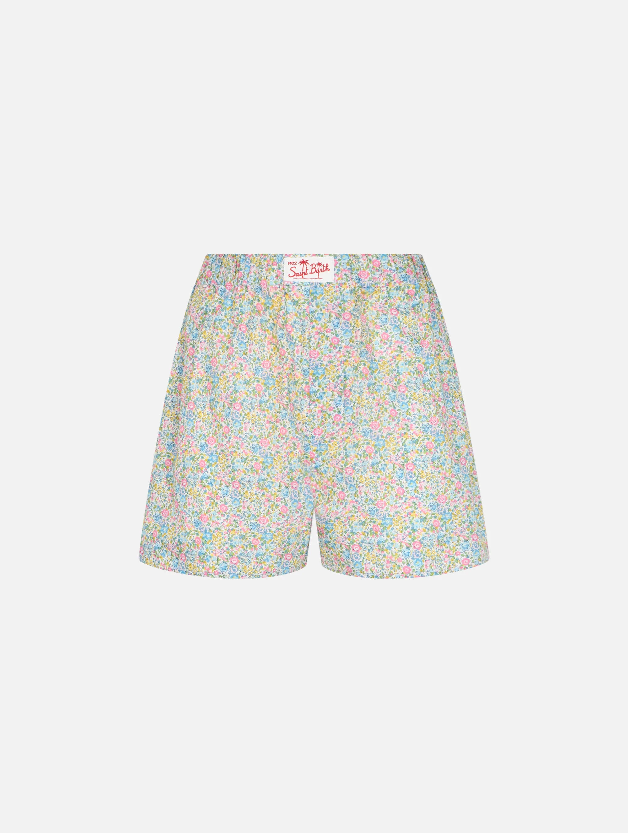 Short Boxy in cotone con stampa floreale | Special Edition - Image 7