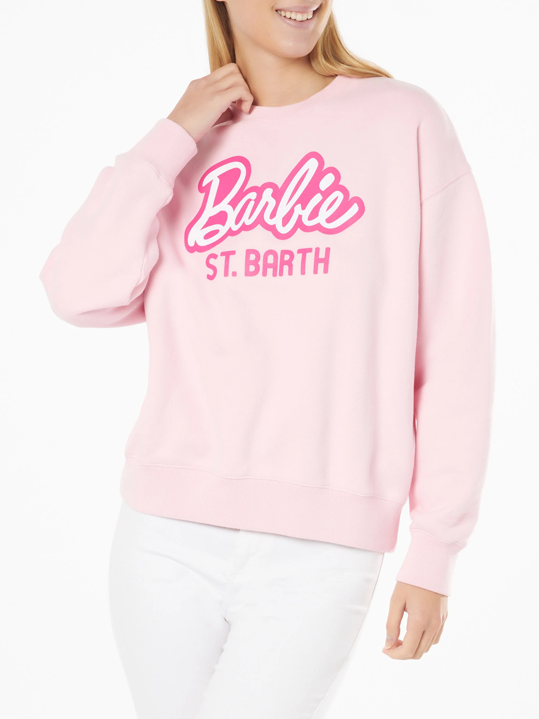 Felpa Stardust rosa con stampa Barbie | Special Edition - Image 2
