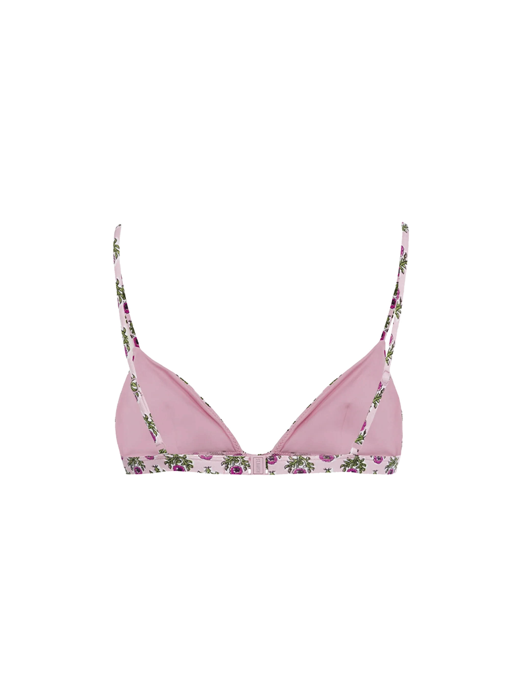 Top bikini Rylie triangolo con fantasia floreale - Image 2