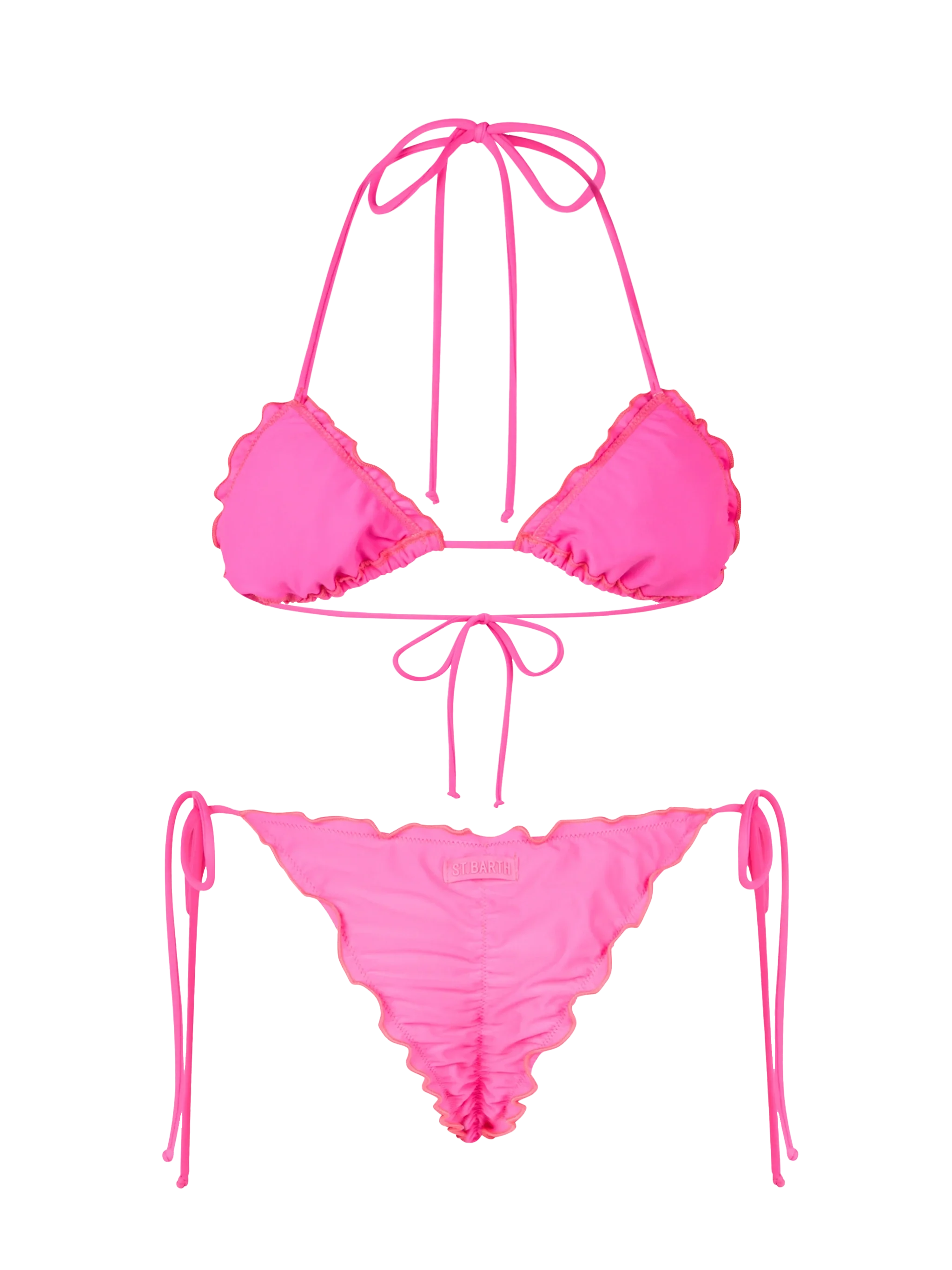 Bikini Sagittarius Miami triangolo giallo fluo - Image 3