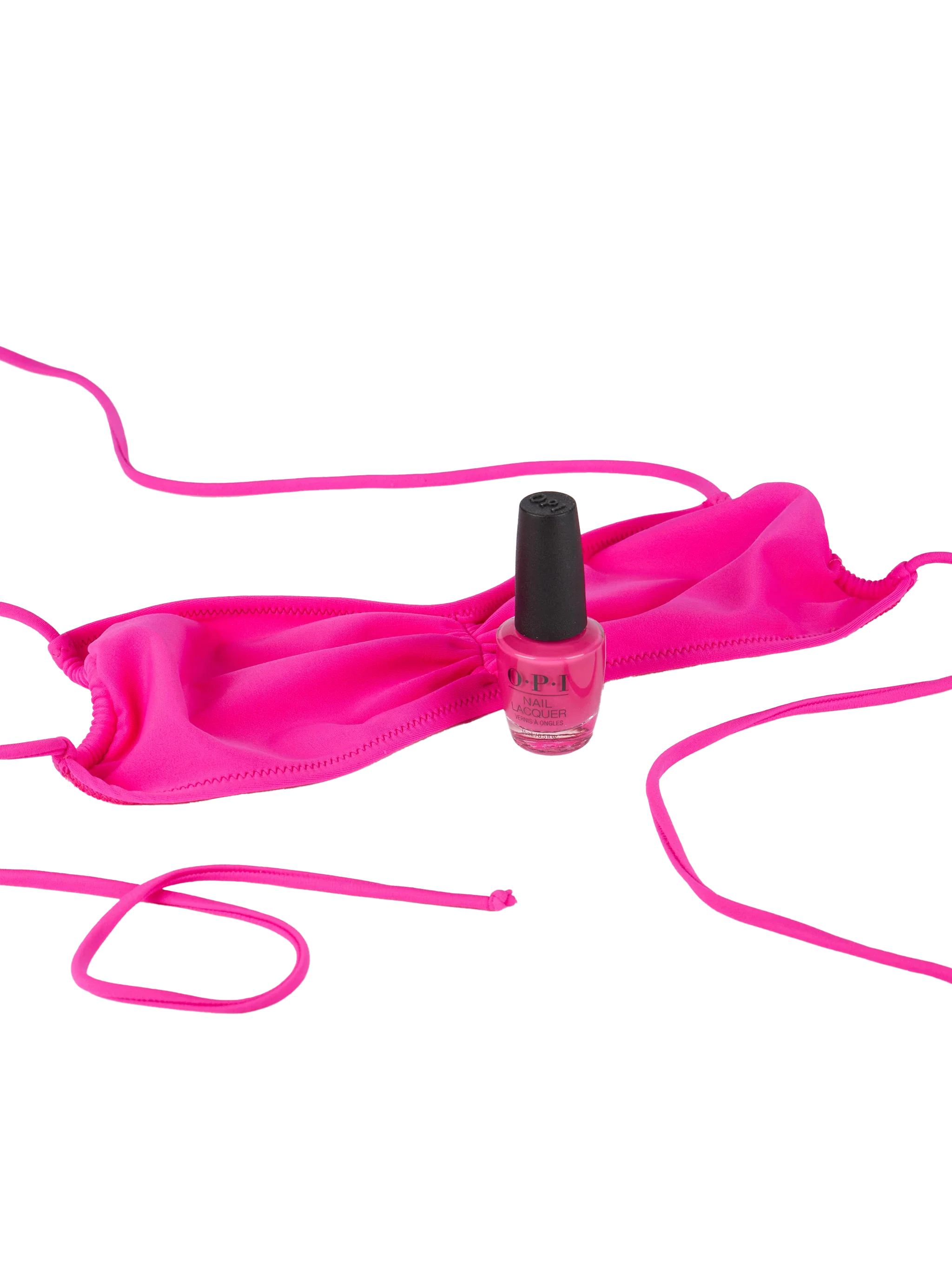 Bikini Levante Norah fascia fucsia tinta unita - Image 3