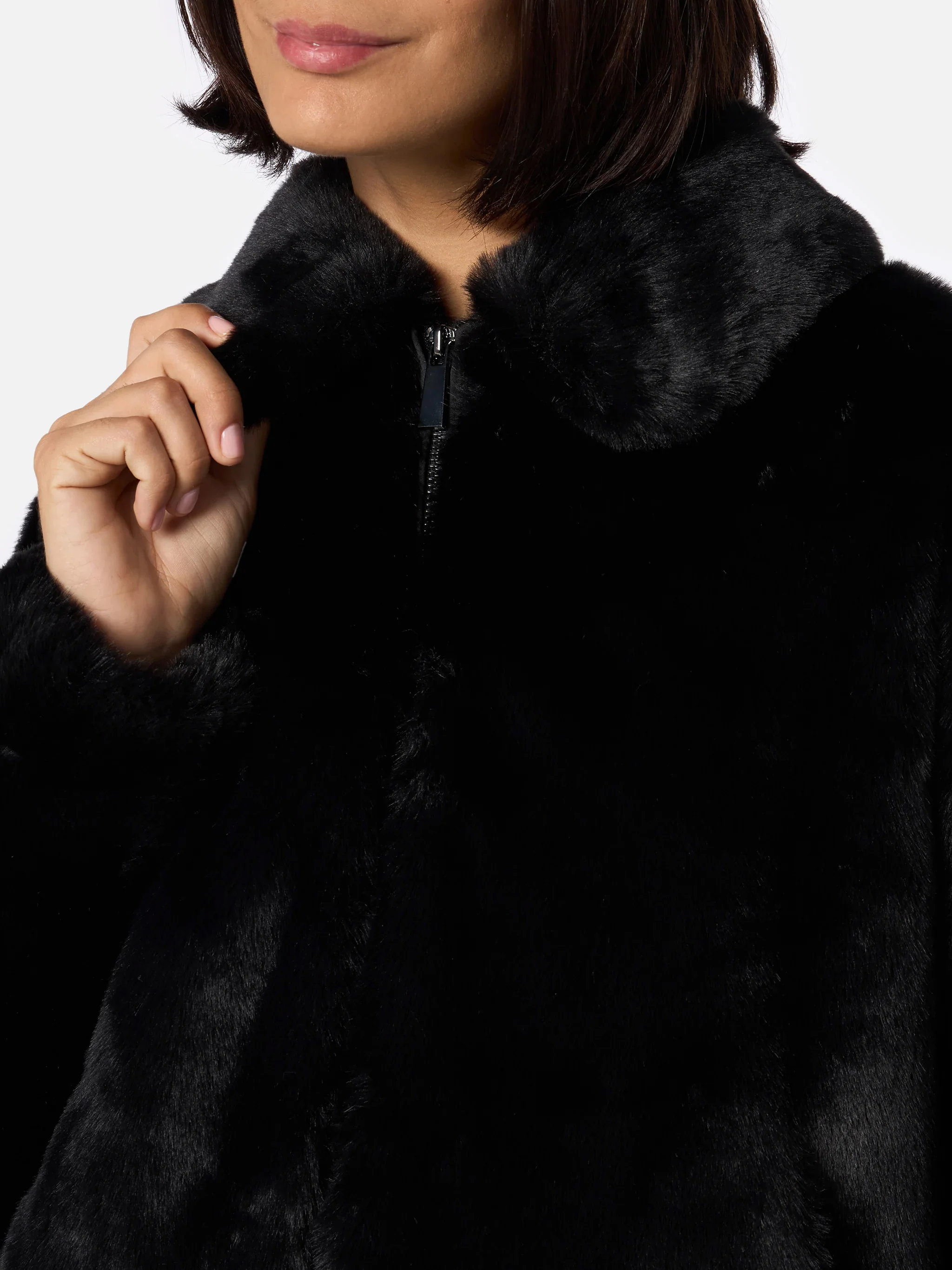 Bomber Aveline effetto pelliccia con stampa Saint Barth - Image 3