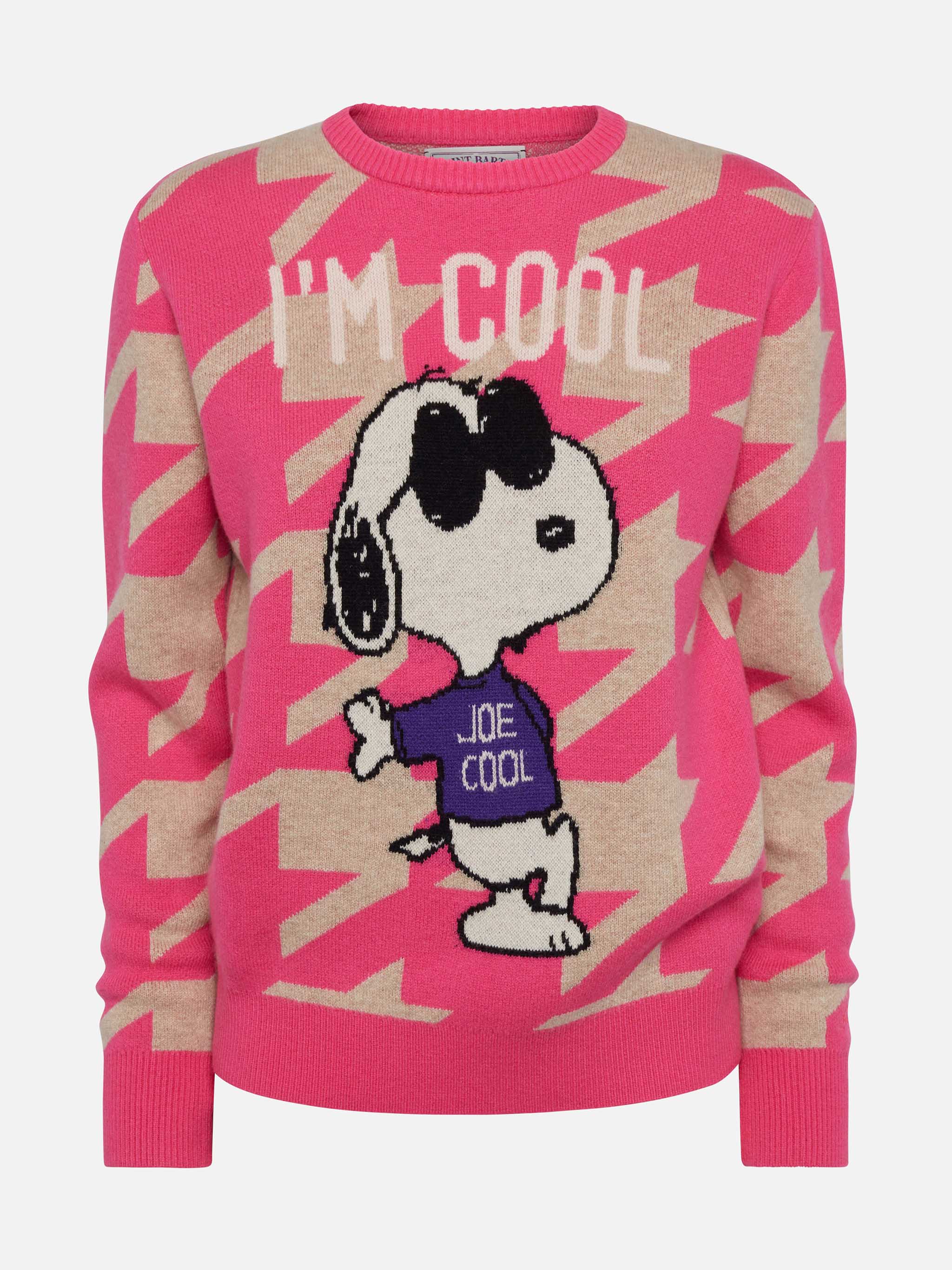 Maglione pied de poule New Queen con jacquard Snoopy | PEANUTS SPECIAL EDITION - Image 5