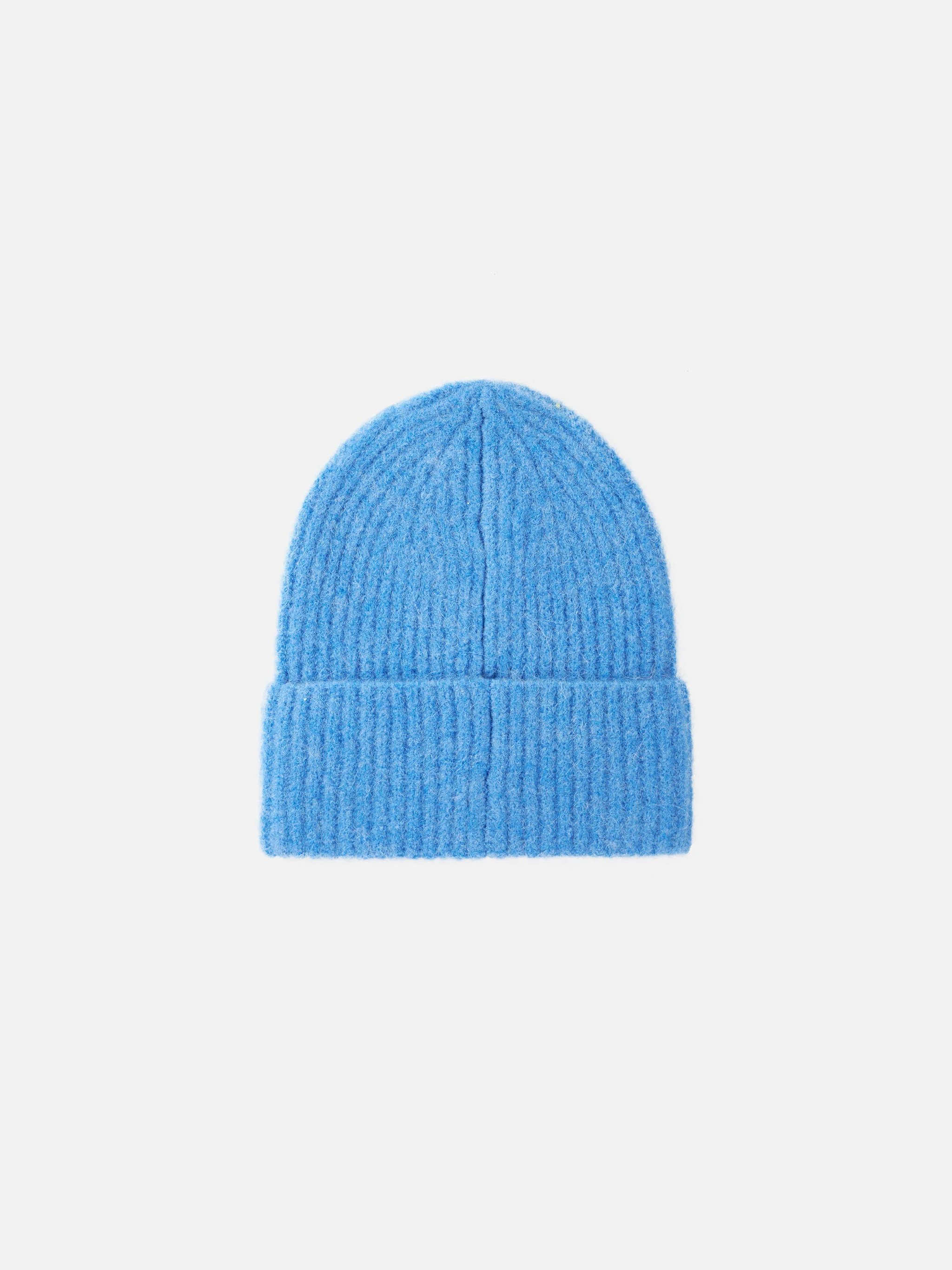 Cappello Moss in ALPACA STRETCH blu polvere con ricamo St. Barth - Image 2