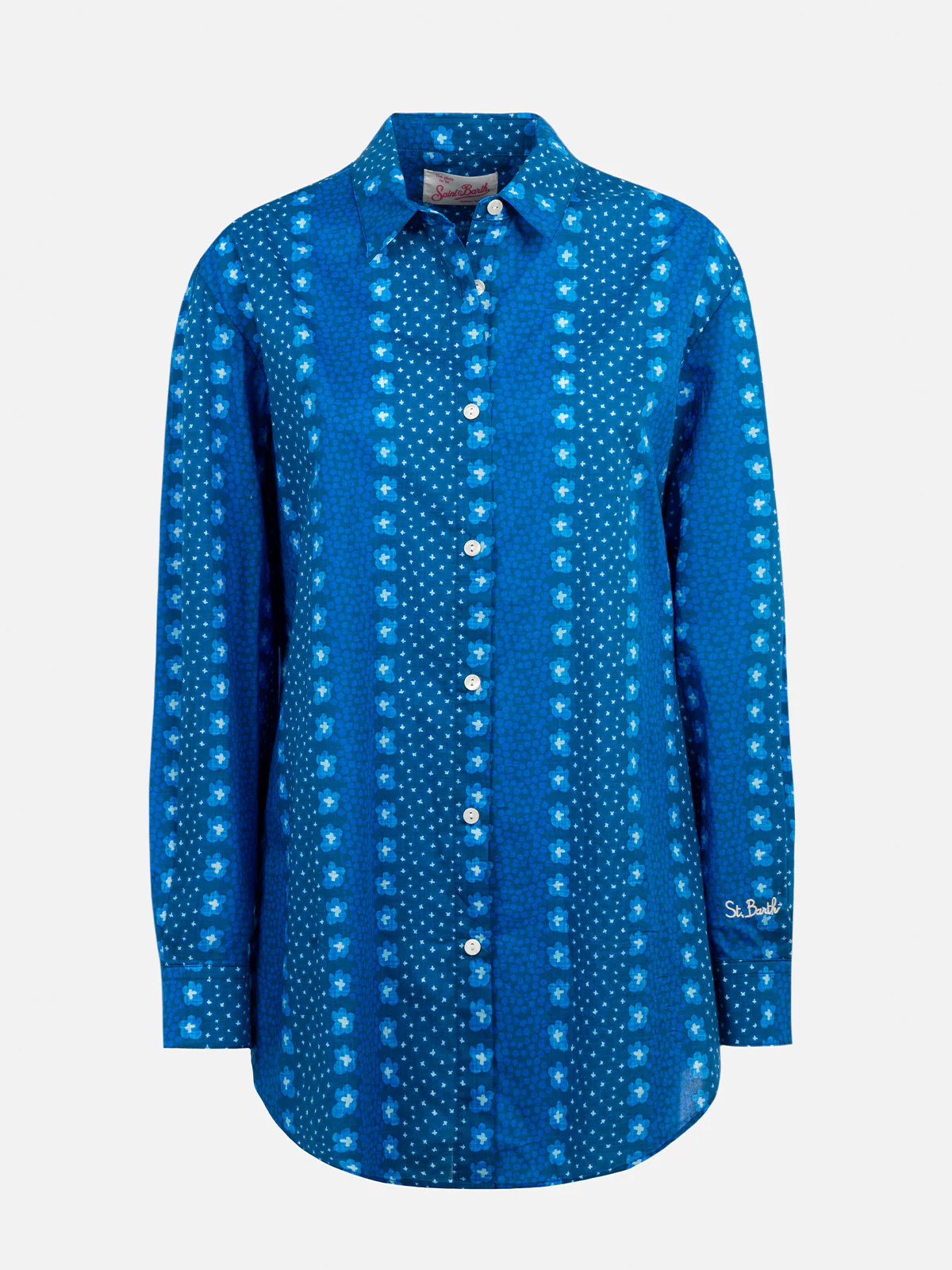 Camicia Brigitte in cotone con fantasia floreale  - Image 5