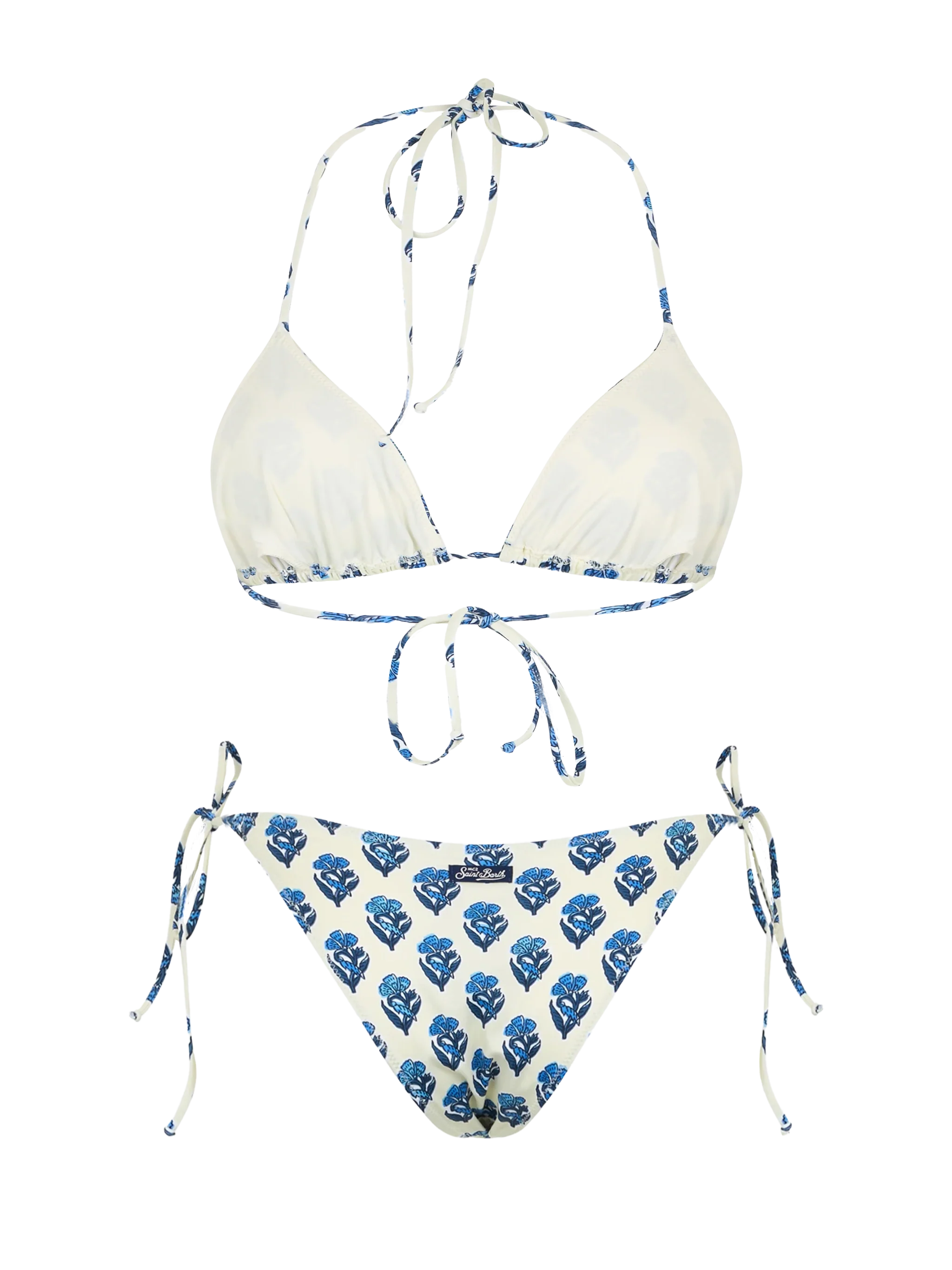 Bikini Leah Virgo triangolo stampa floreale Jaipur - Image 3