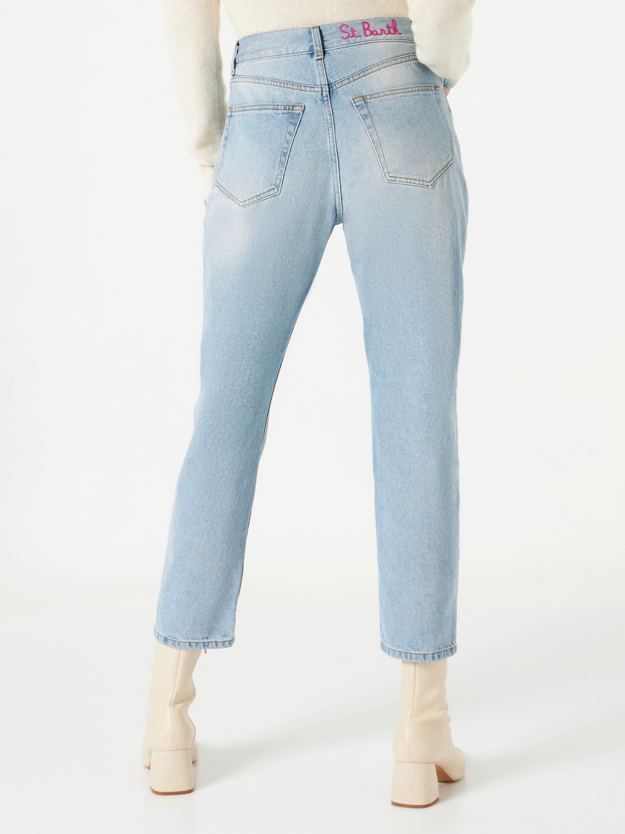 Jeans Belleville con strass - Image 4