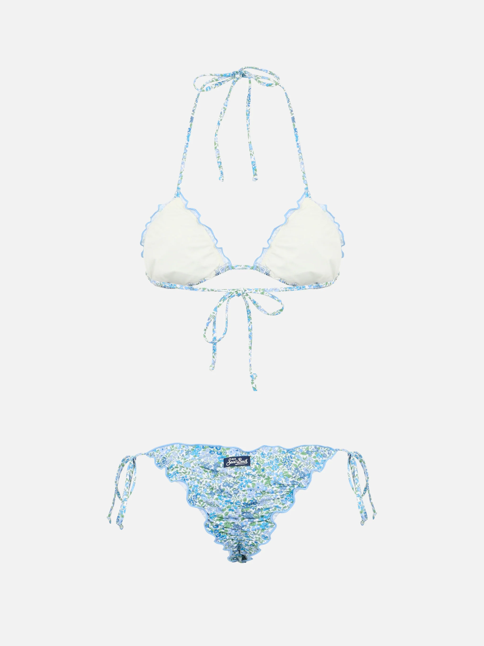 Bikini Sagittarius Miami triangolo stampa Liberty | Special Edition - Image 2