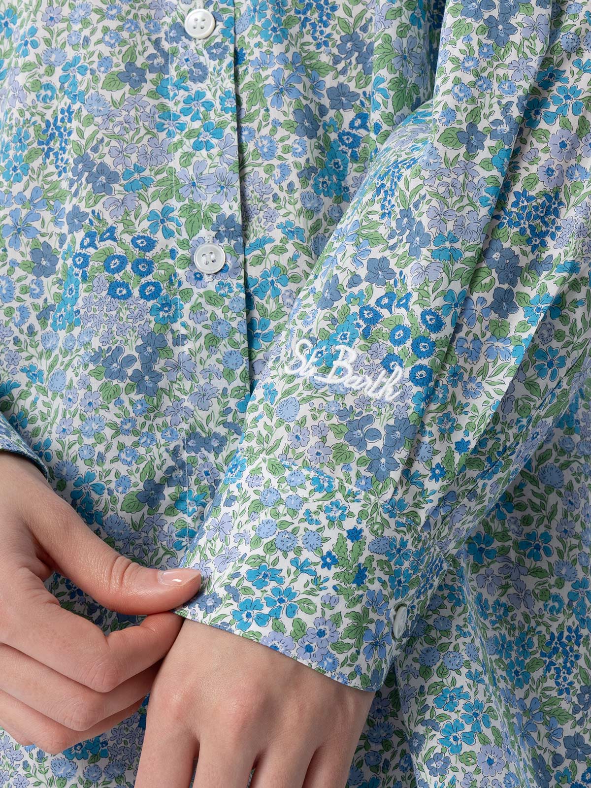 Camicia Brigitte in cotone con fantasia Joanna Luise | Special Edition - Image 3