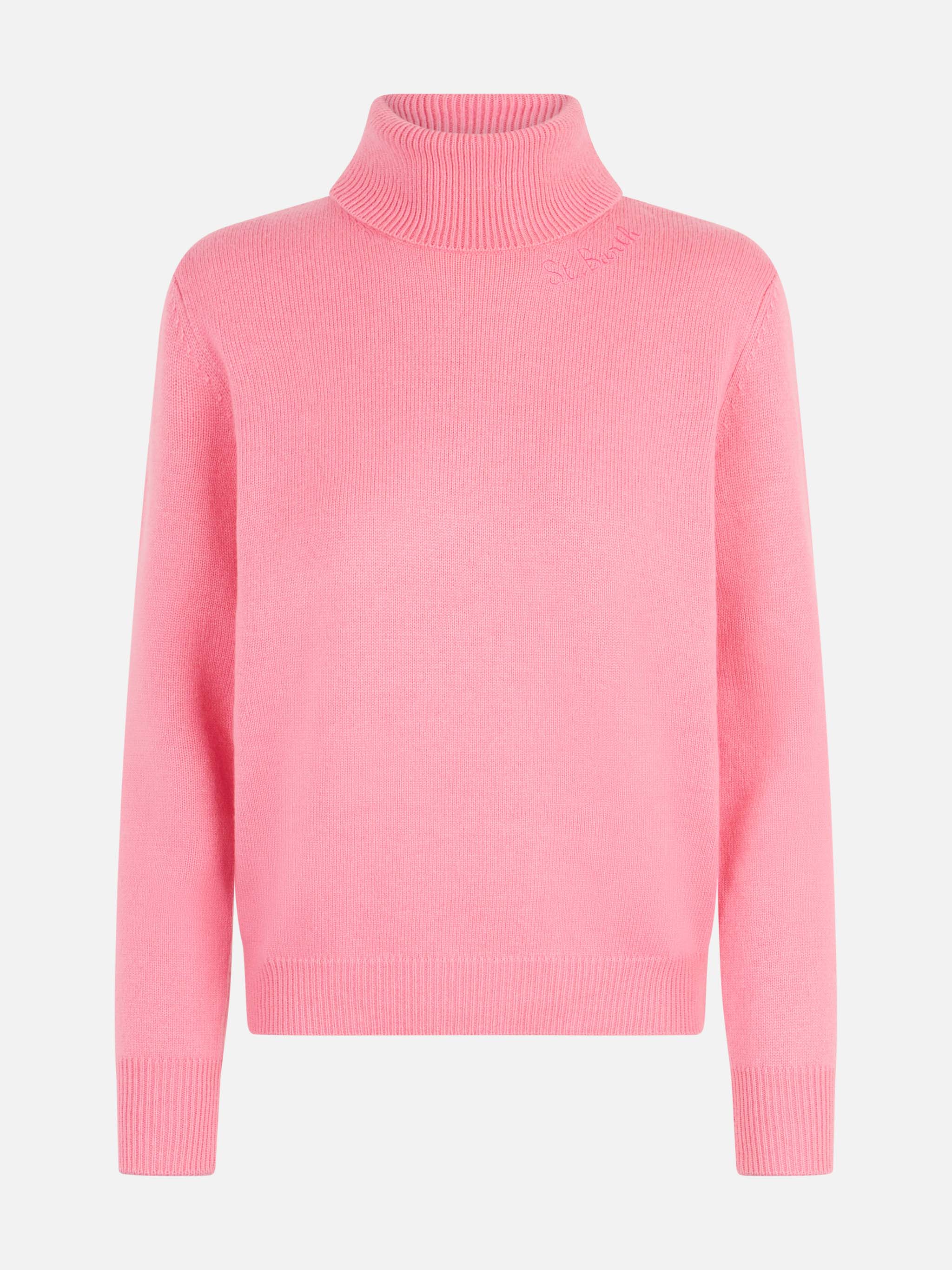Dolcevita Moody rosa in MISTO CASHMERE - Image 4