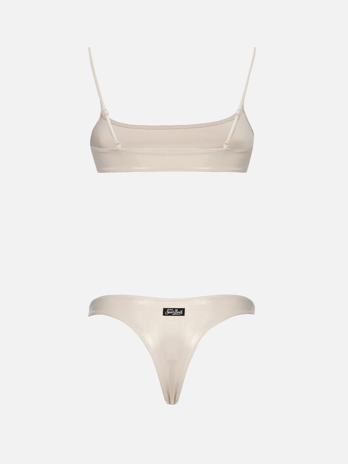 Top bikini Sadie bralette laminato oro - Image 3