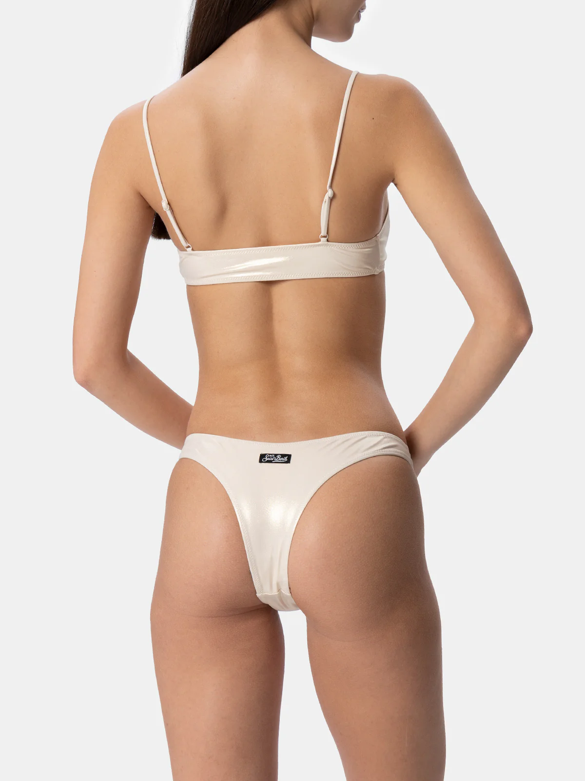 Bikini Sadie Naomi bralette laminato oro - Image 2