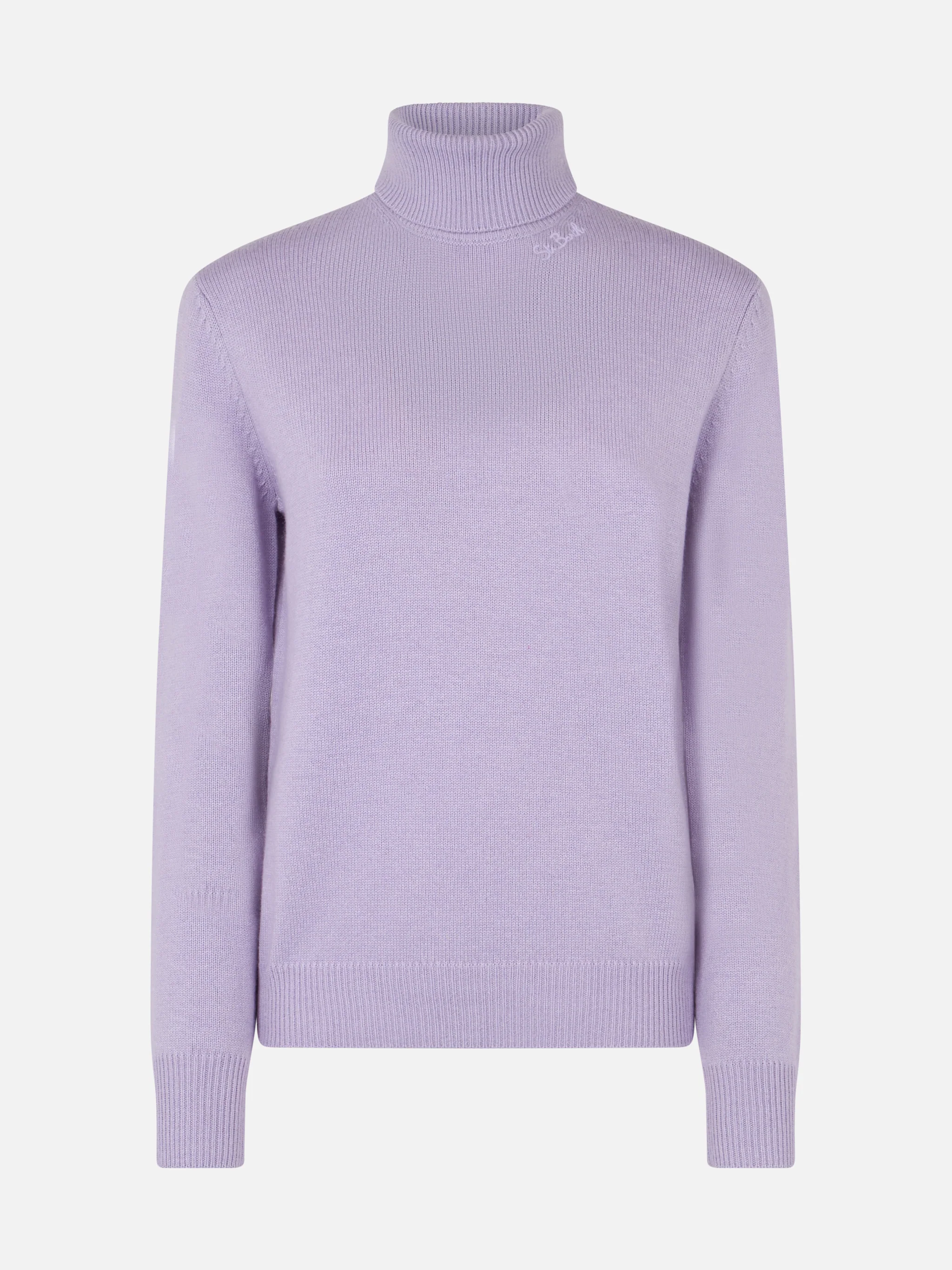 Dolcevita Moody lilla in MISTO CASHMERE - Image 4