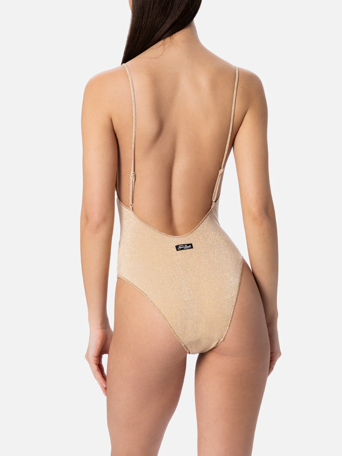 Costume intero Cecille in tessuto lurex - Image 4