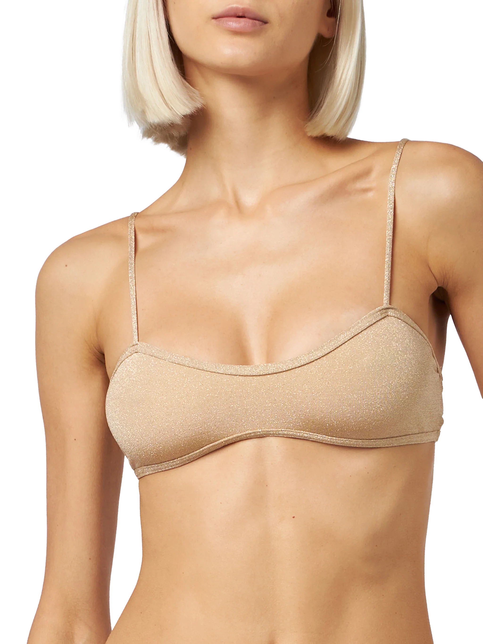 Top bikini Laryn bralette in lurex - Image 3