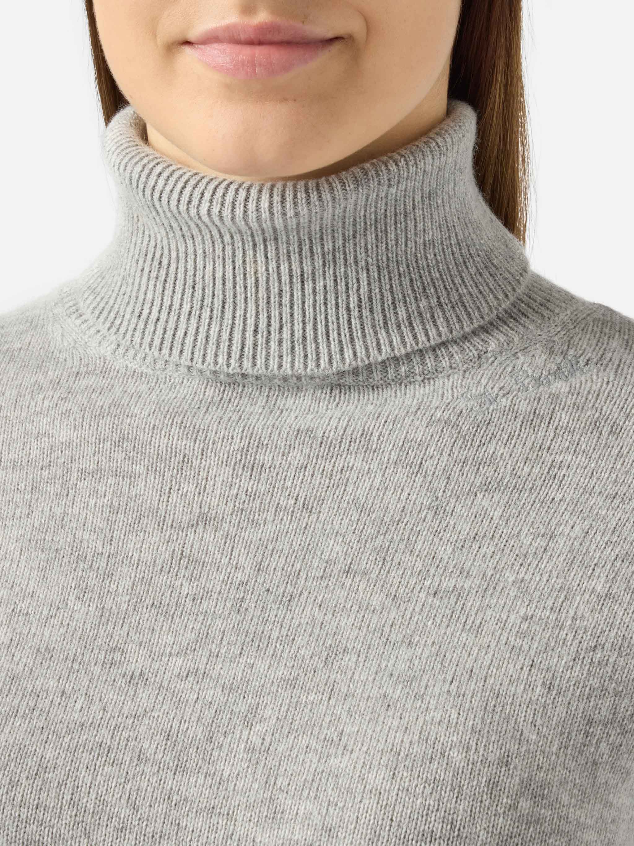 Dolcevita Moody grigio melange in MISTO CASHMERE - Image 2
