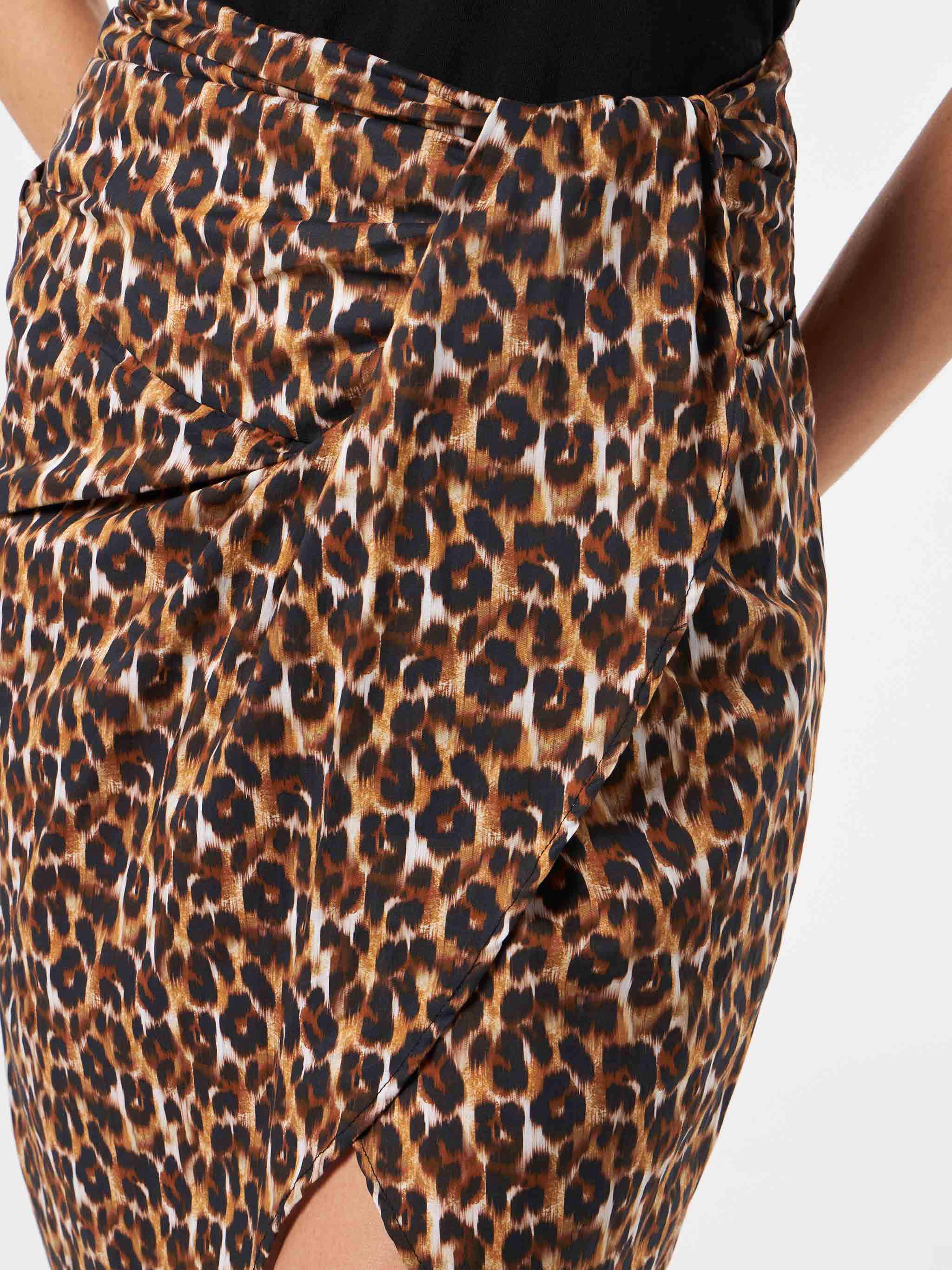Gonna midi Amanda animalier  - Image 3