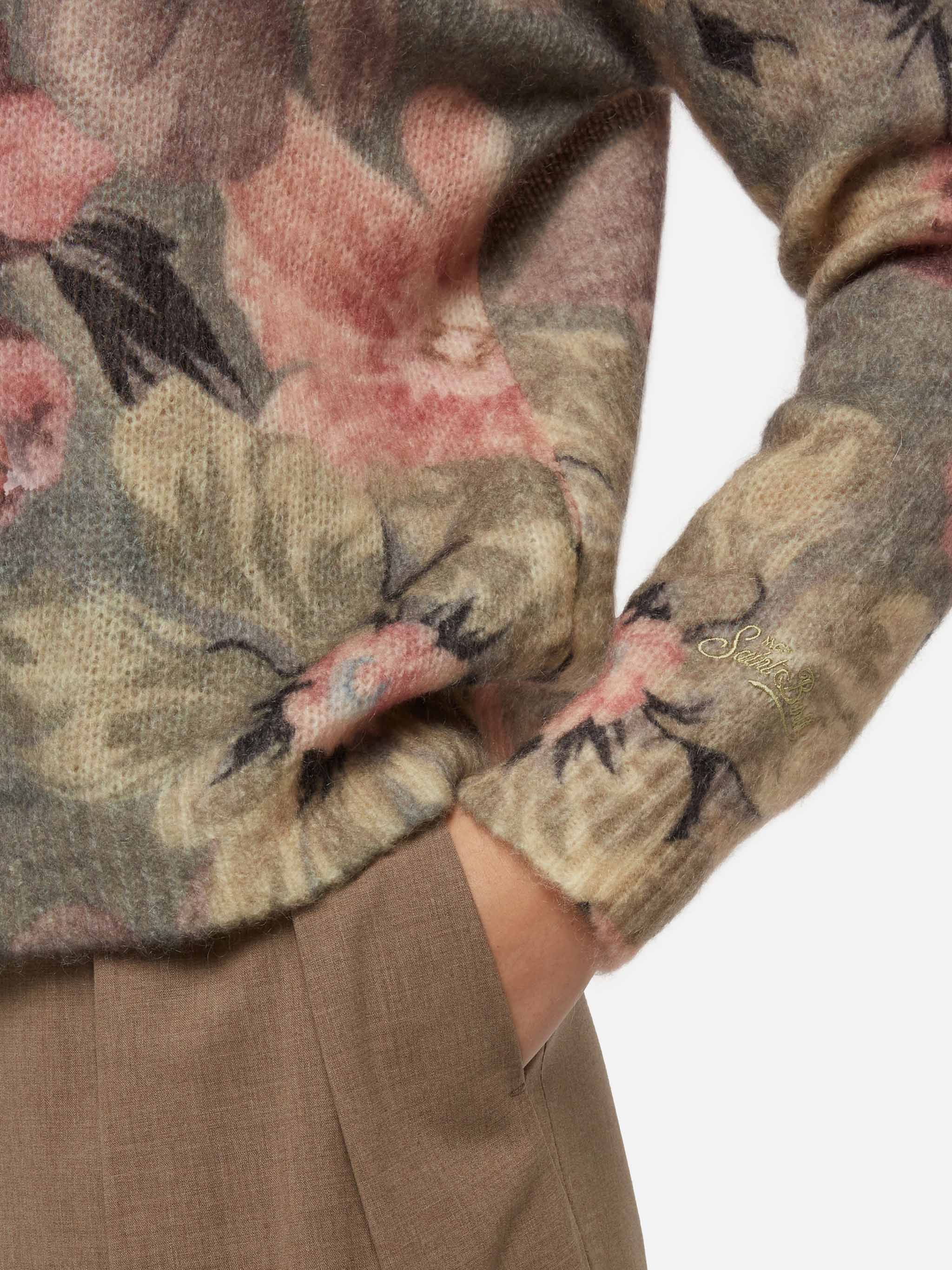 Maglia Louise in mohair con stampa floreale - Image 2