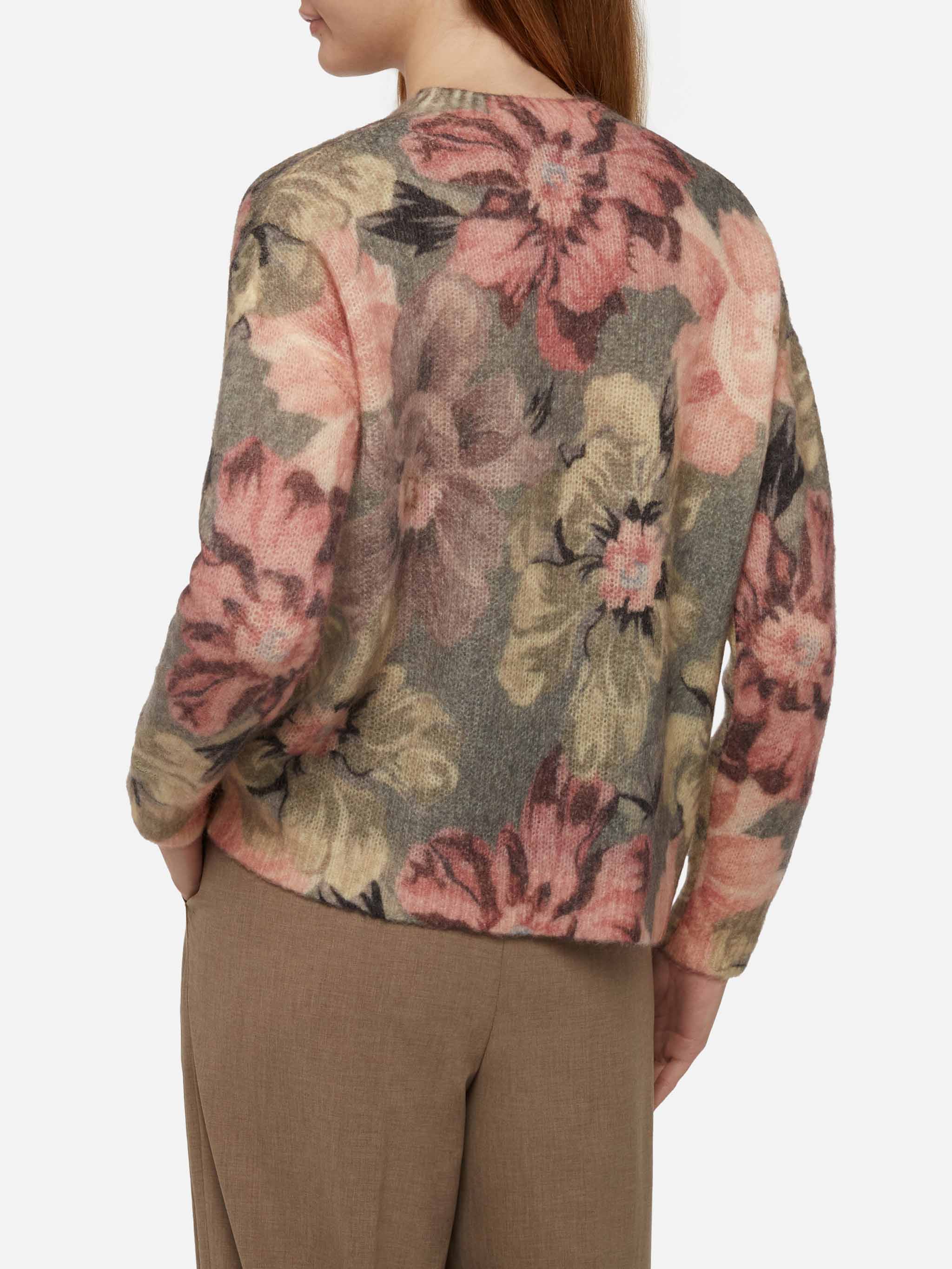 Maglia Louise in mohair con stampa floreale - Image 3