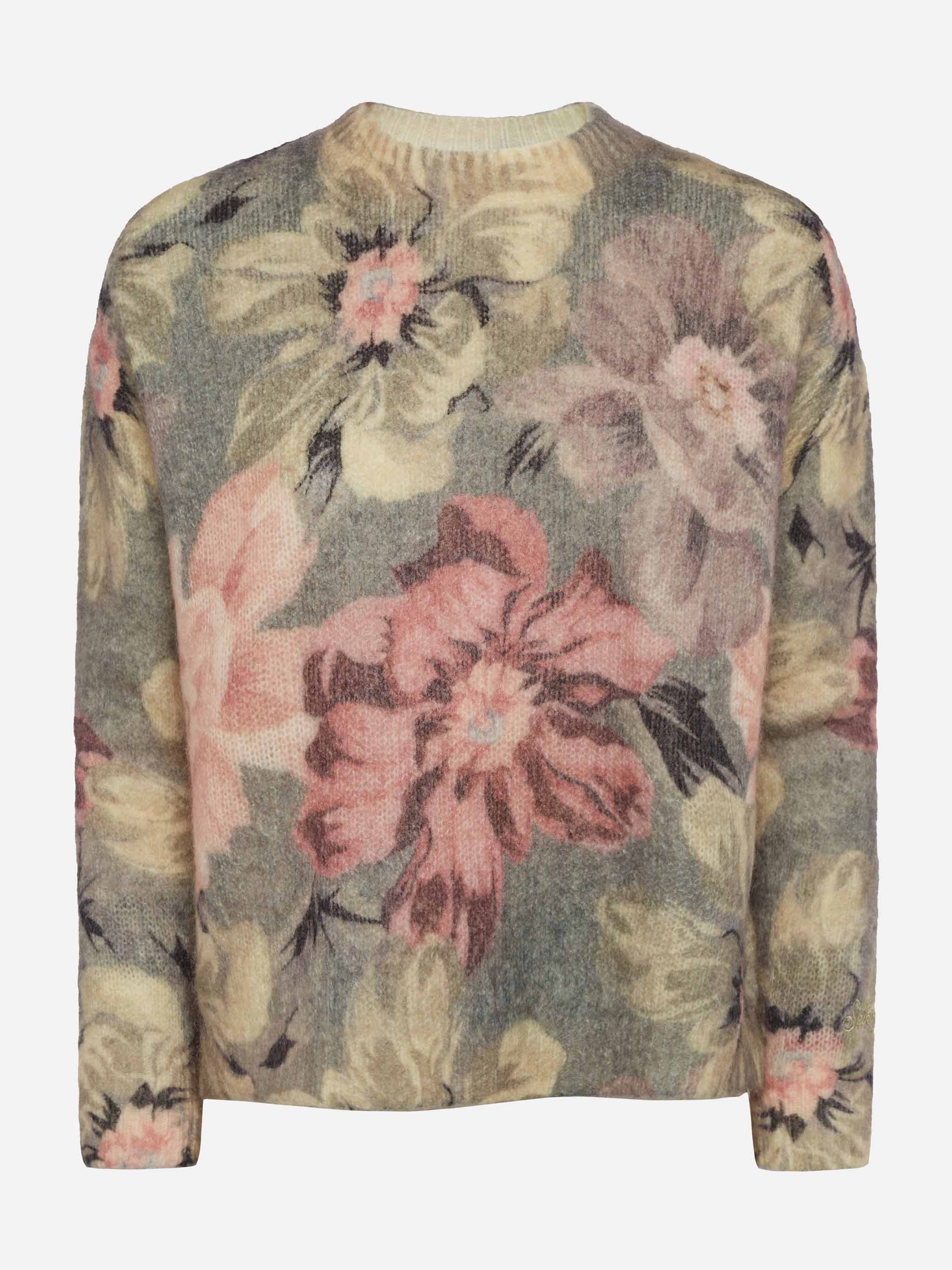 Maglia Louise in mohair con stampa floreale - Image 4