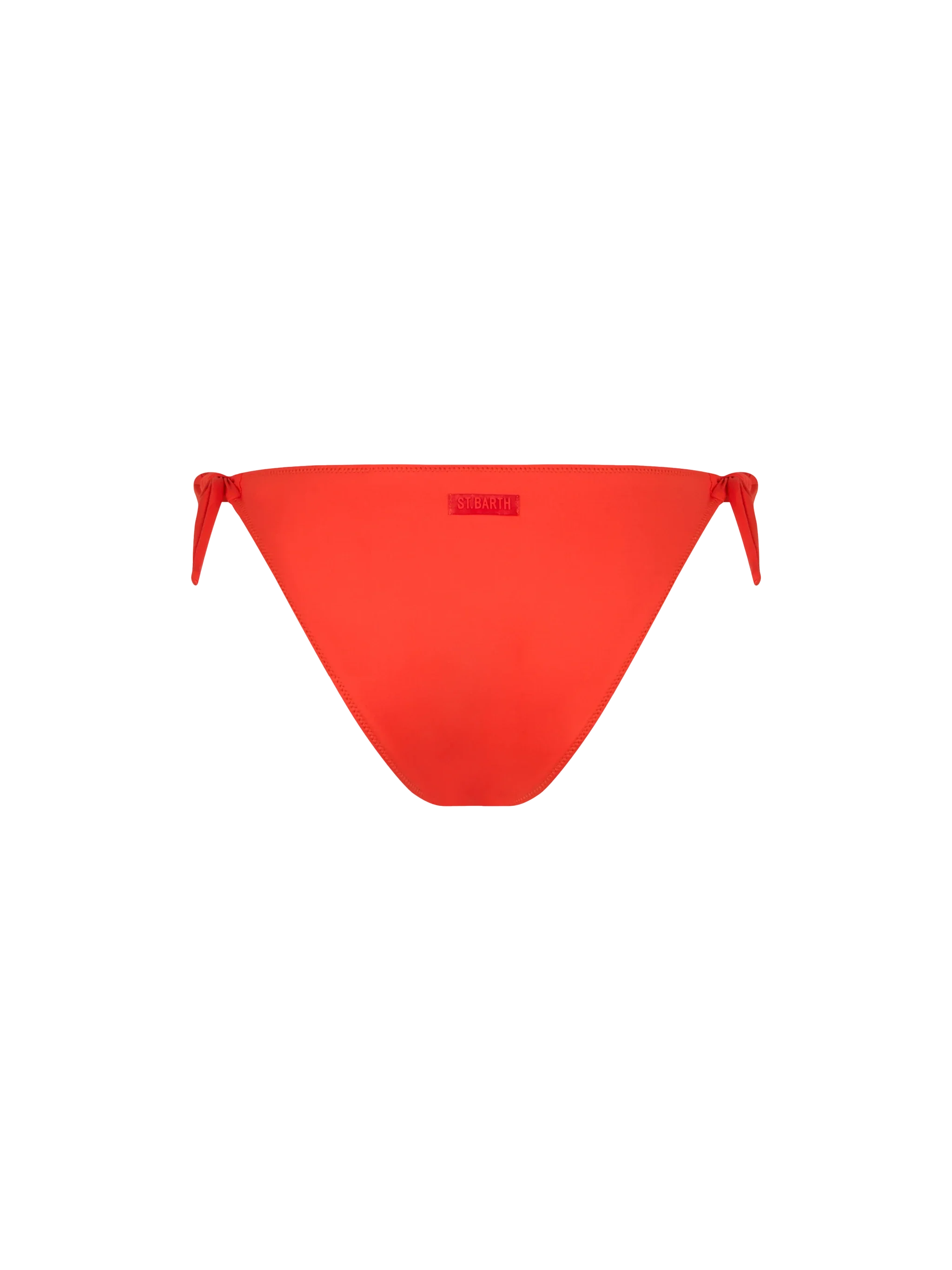 Slip mare Yali classico arancione tinta unita - Image 2