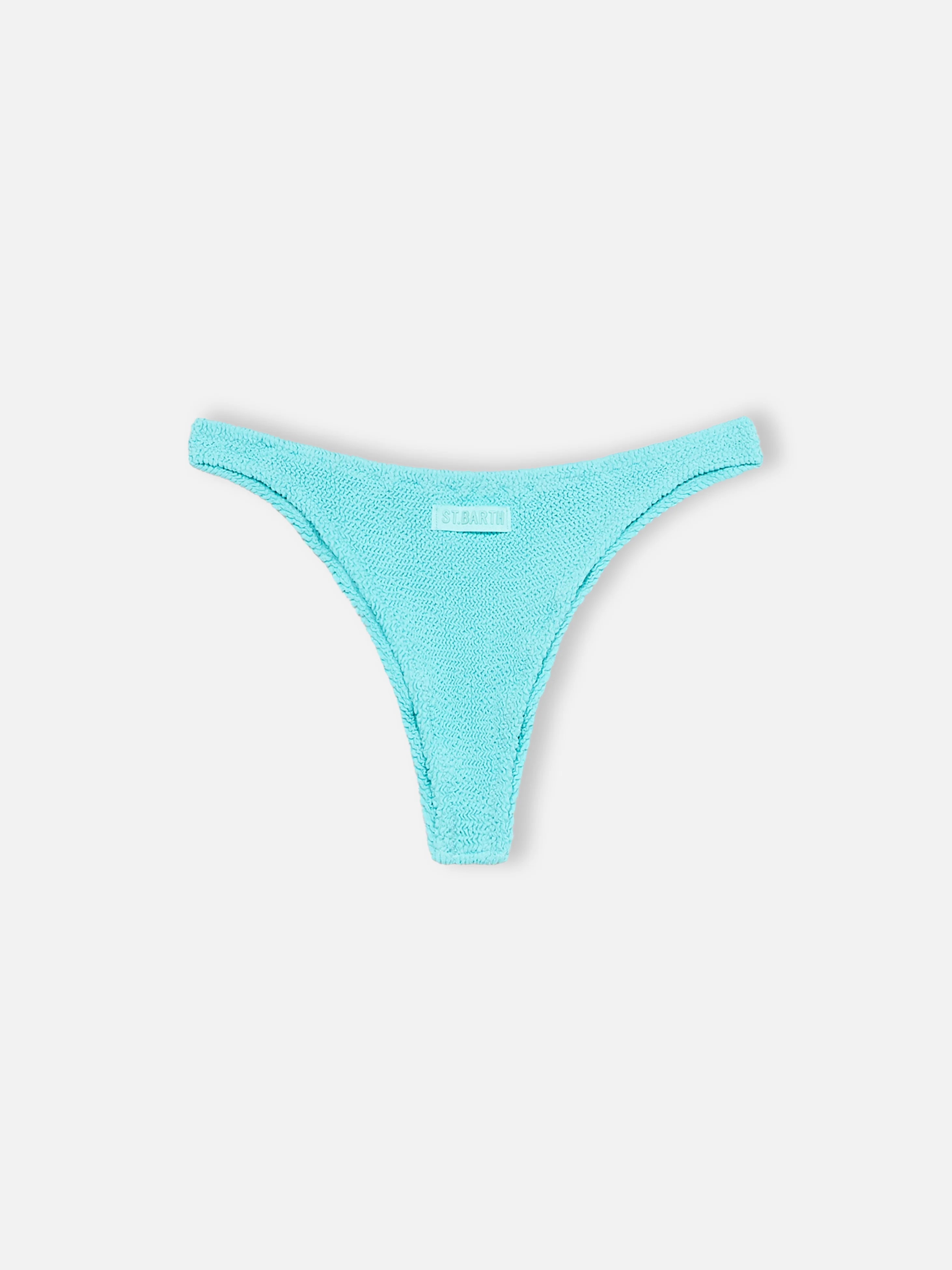 Slip mare Naomi crinkle verde acqua - Image 2