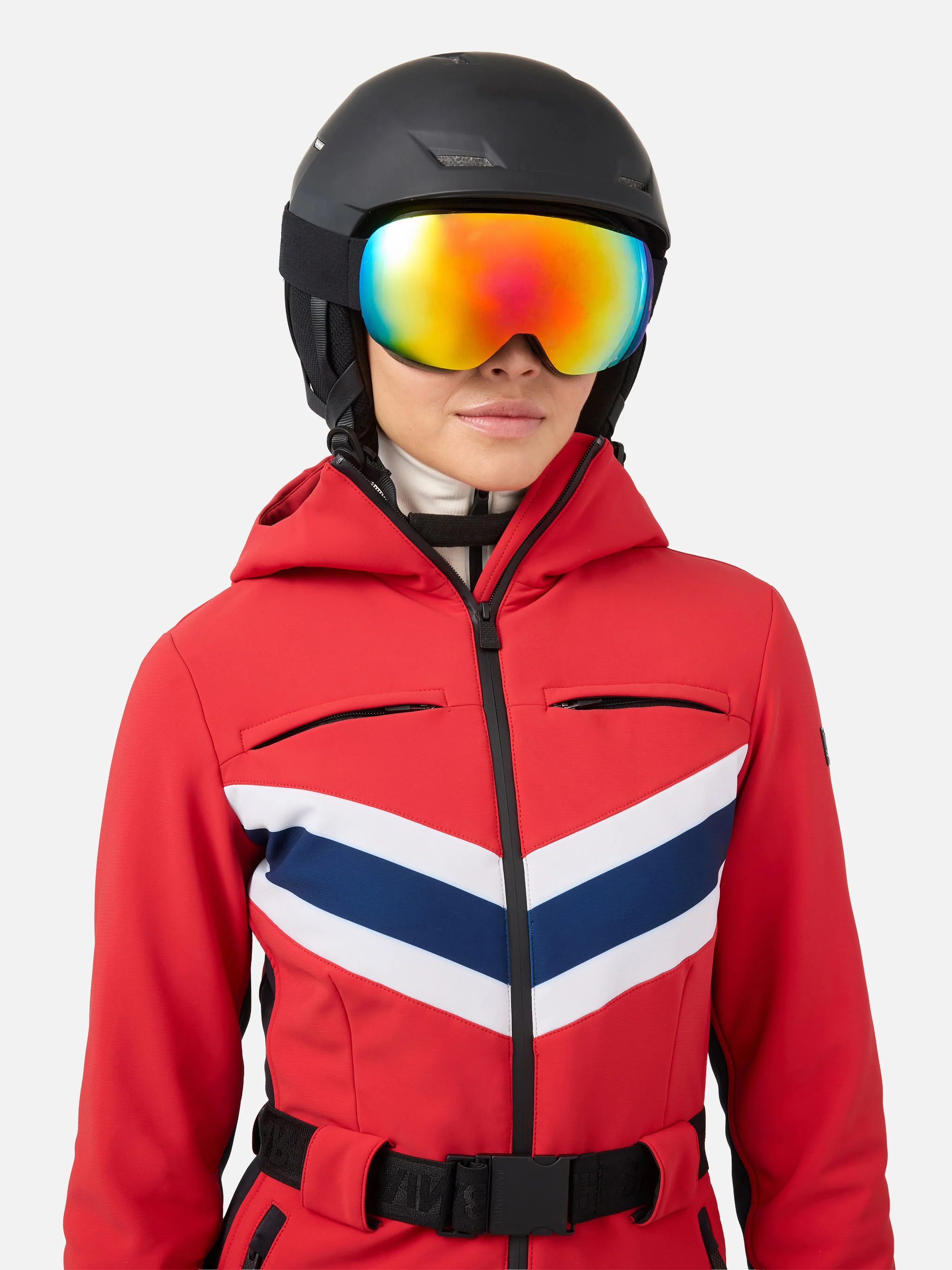 Tuta da sci Garmisch rossa con tecnologia RECCO® - Image 7