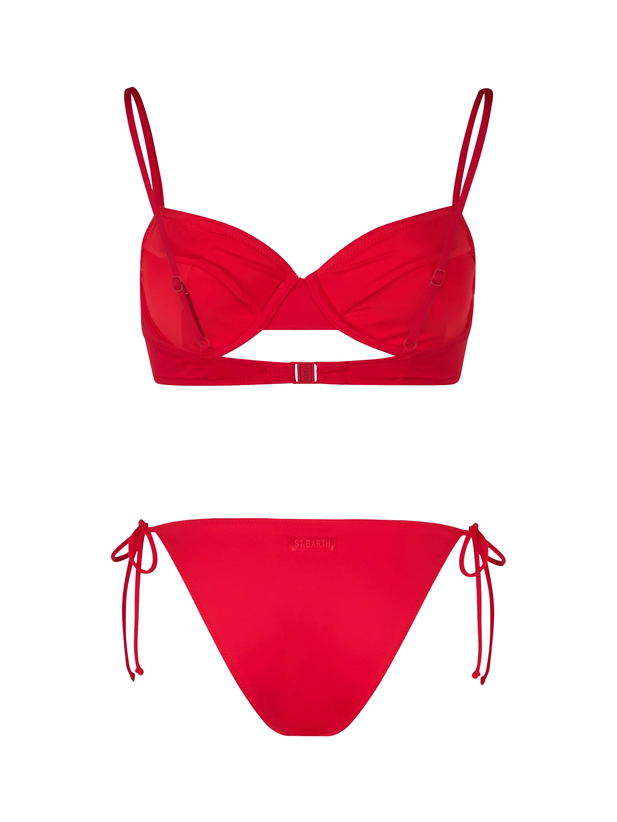 Bikini Bea Virgo bralette con ferretto rosso - Image 3