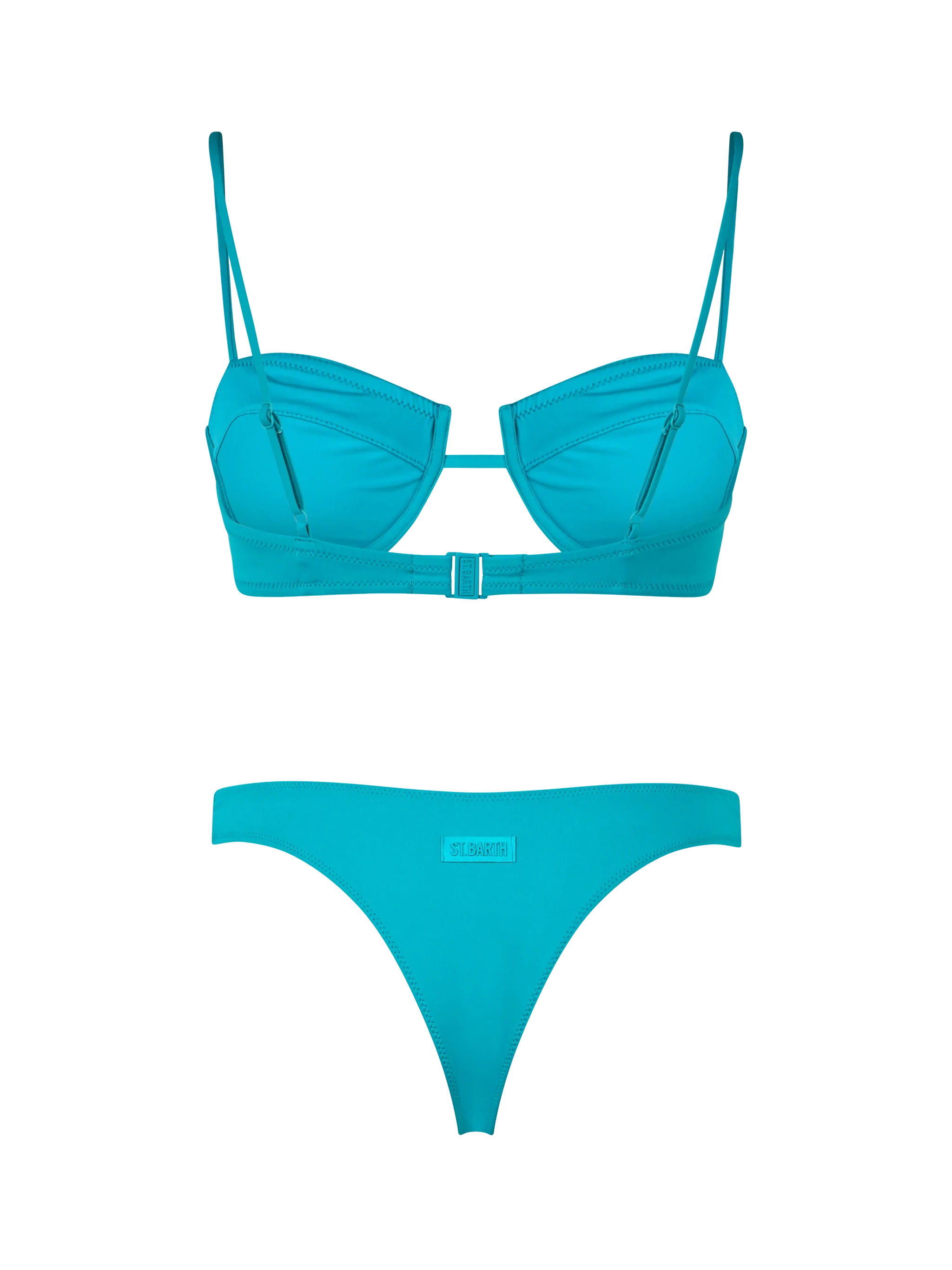 Bikini Salina Naomi bralette con ferretto verde salvia - Image 4