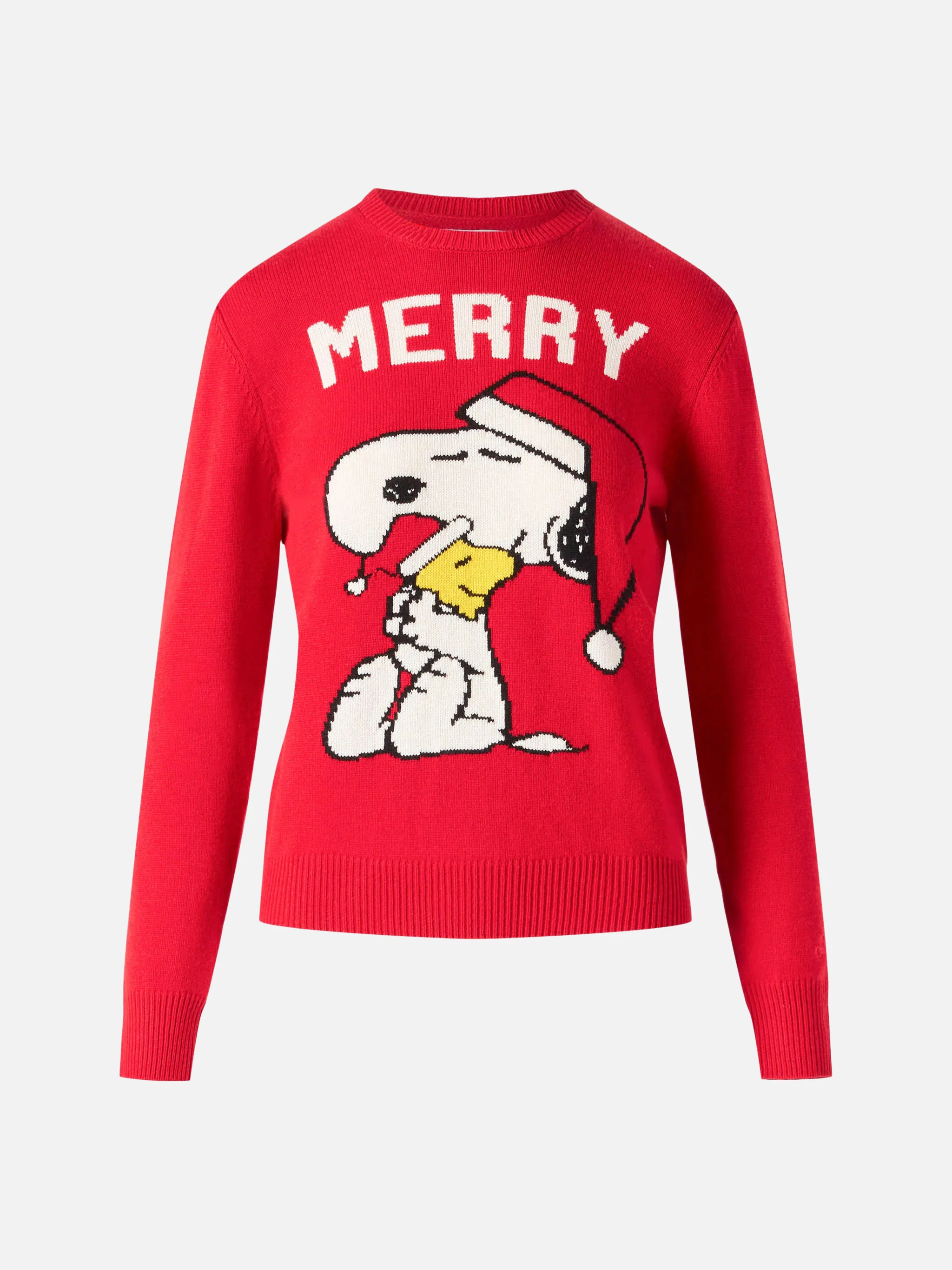 Maglione New Queen con stampa Snoopy rosso | Special Edition - Image 4