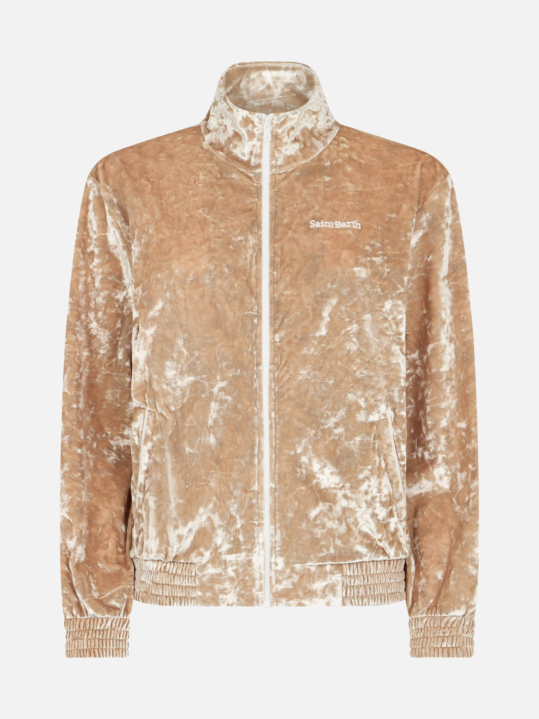 Felpa Miriam in ciniglia beige - Image 5