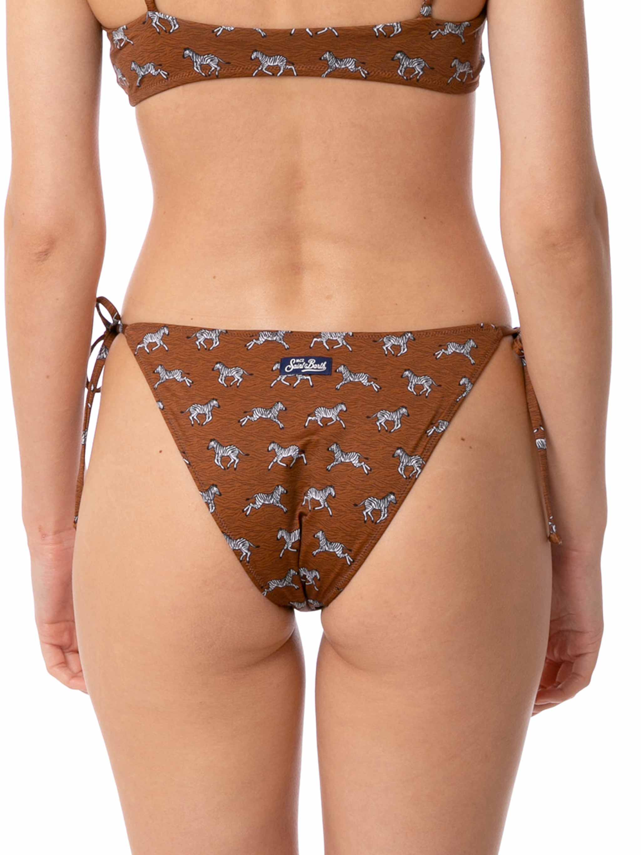Slip mare Virgo con fantasia zebrata - Image 2