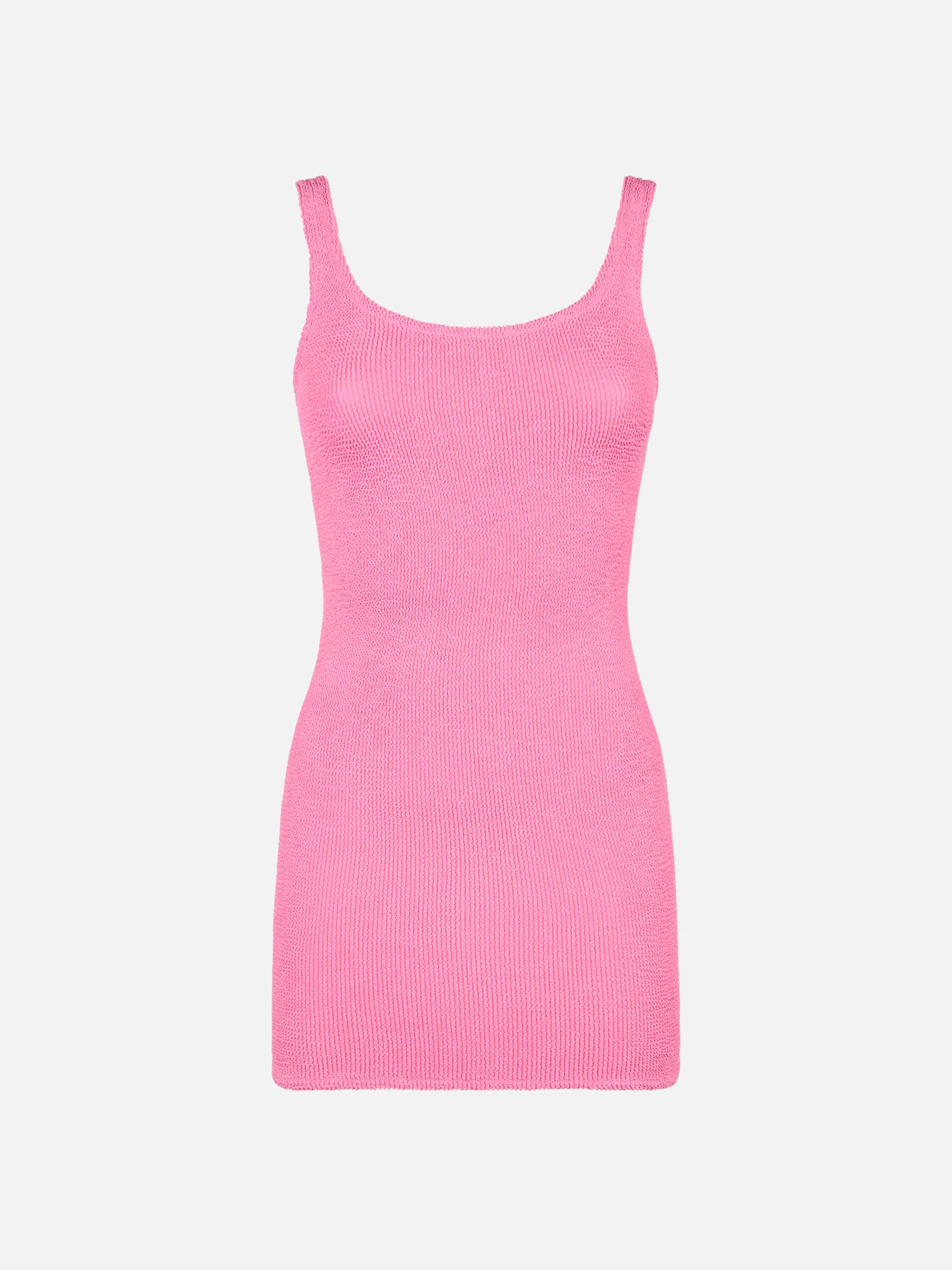 Abito Deana in crinkle rosa - Image 4