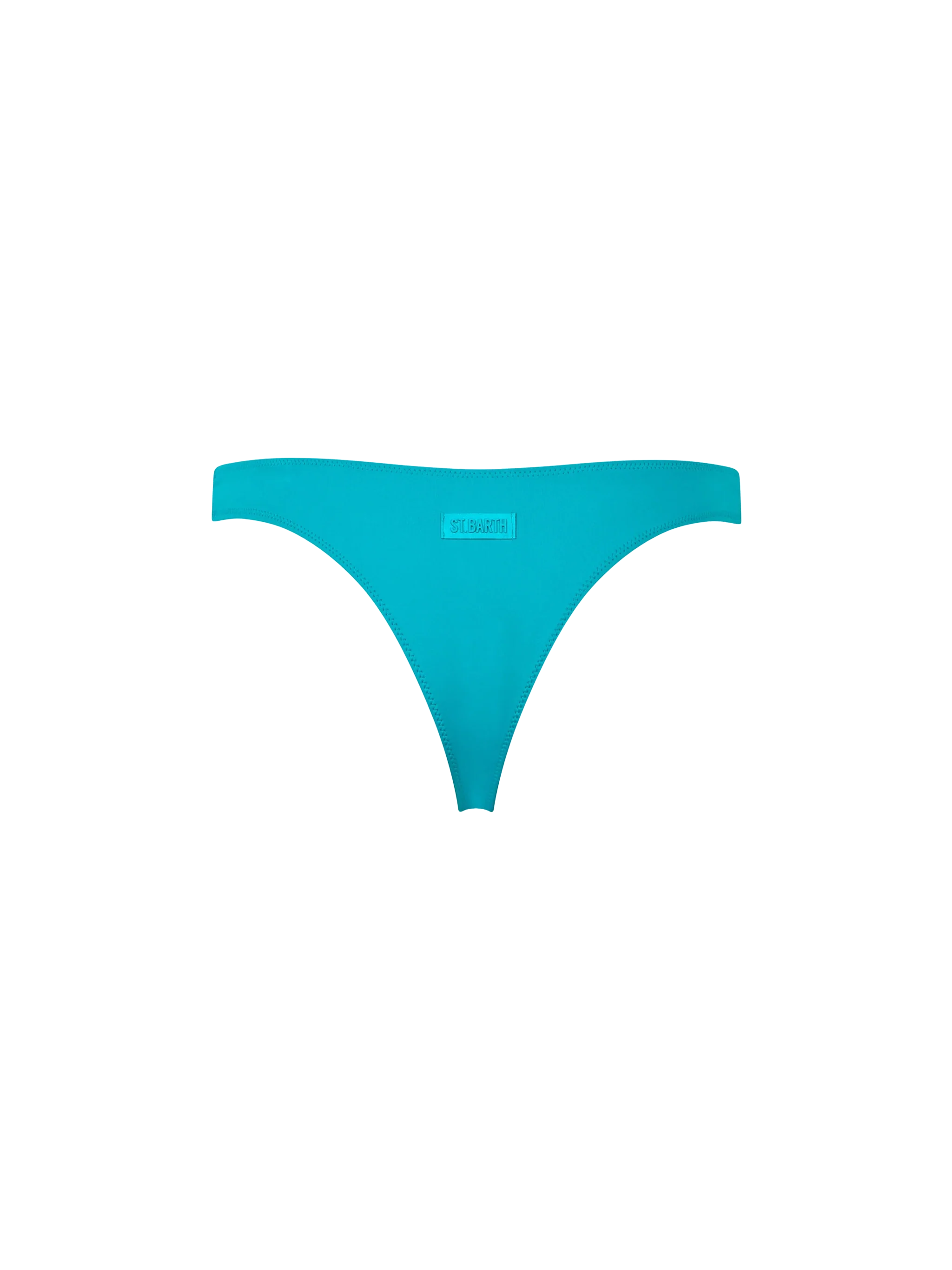 Slip bikini Naomi cheeky in verde petrolio - Image 2