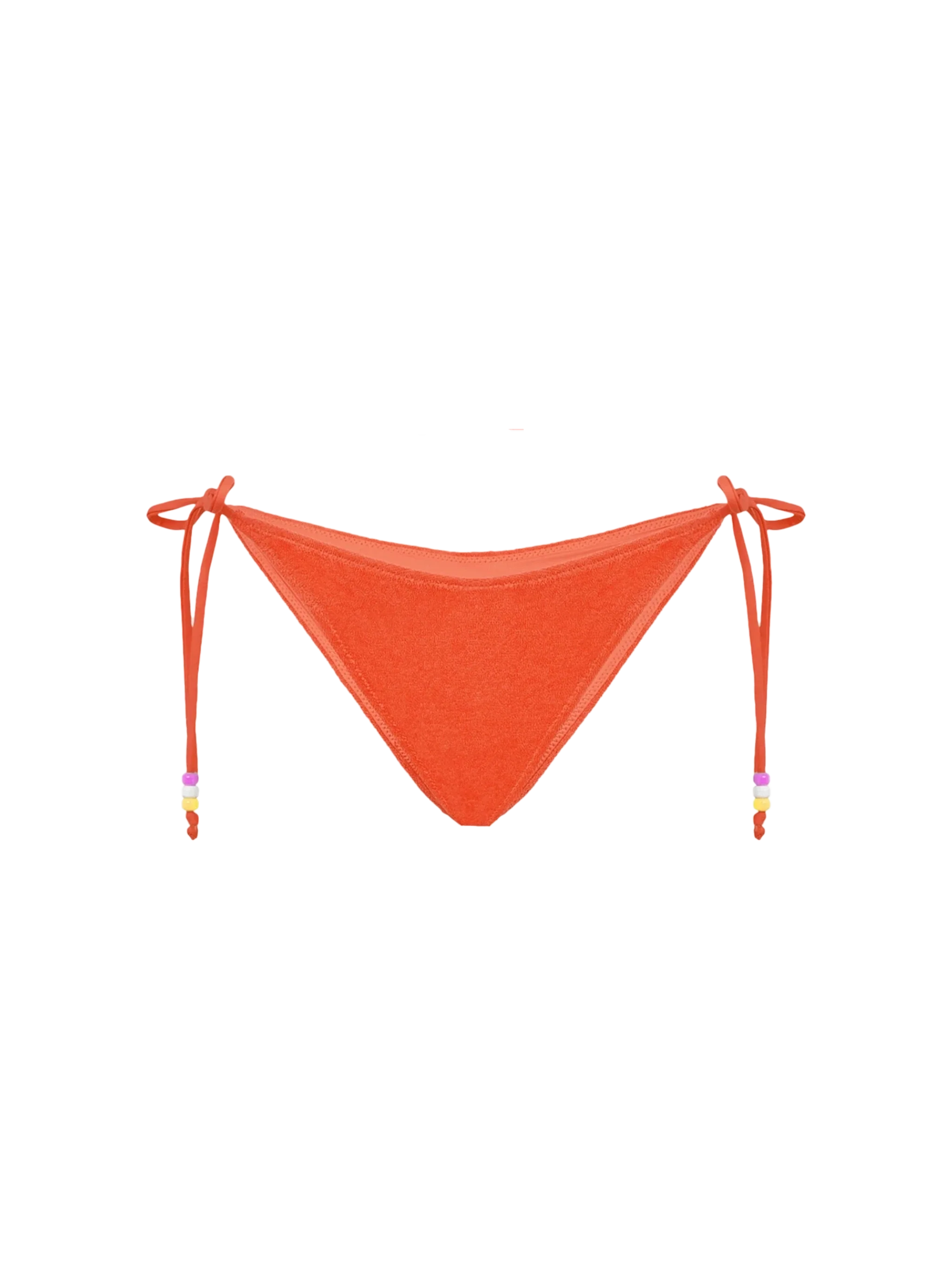 Slip mare Marielle arancione in spugna con charms