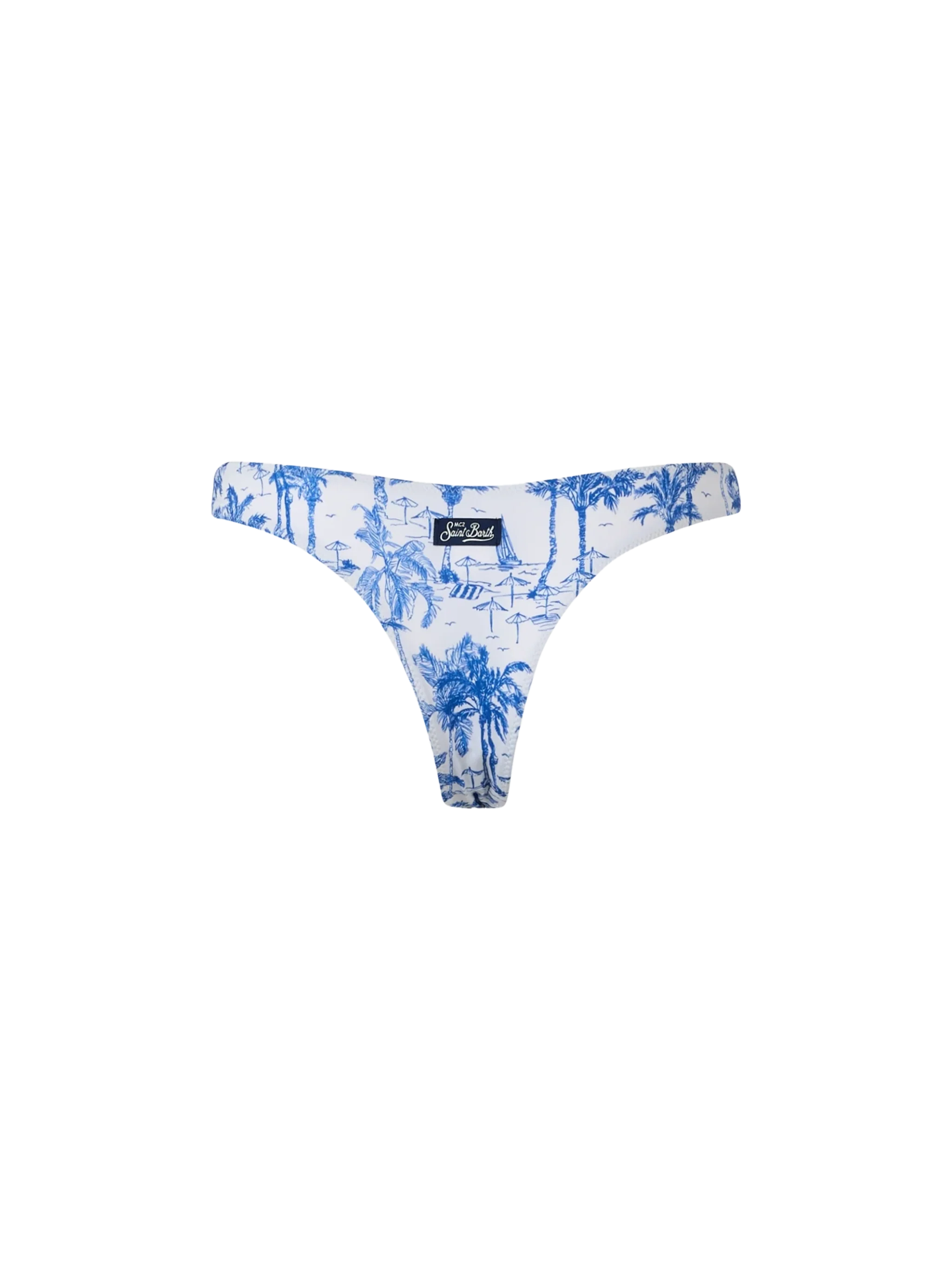 Slip mare Naomi con stampa toile de jouy - Image 2