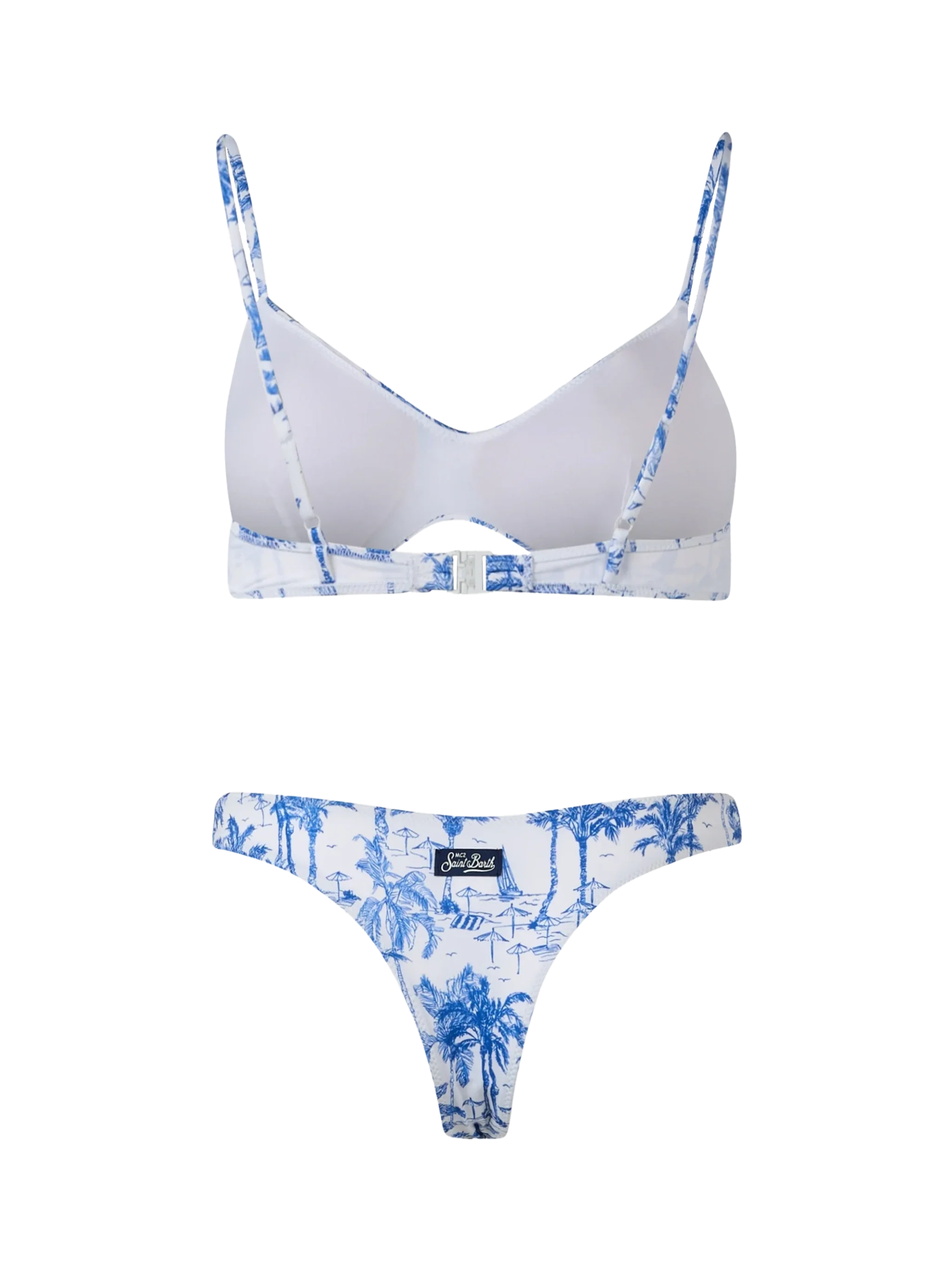Bikini May Naomi bralette stampa Toile de Jouy - Image 3