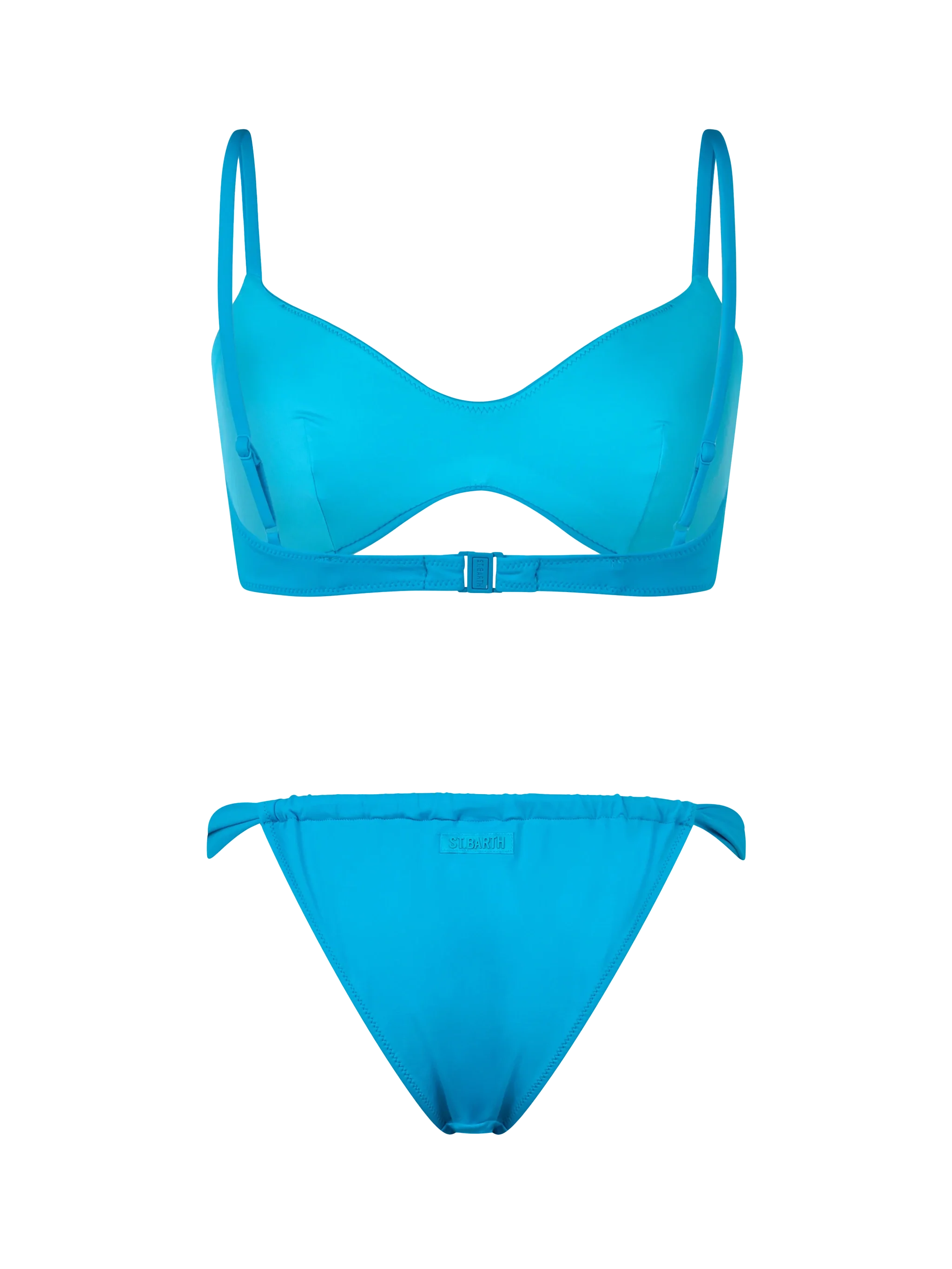 Bikini May Noelle bralette scollo ampio turchese - Image 3