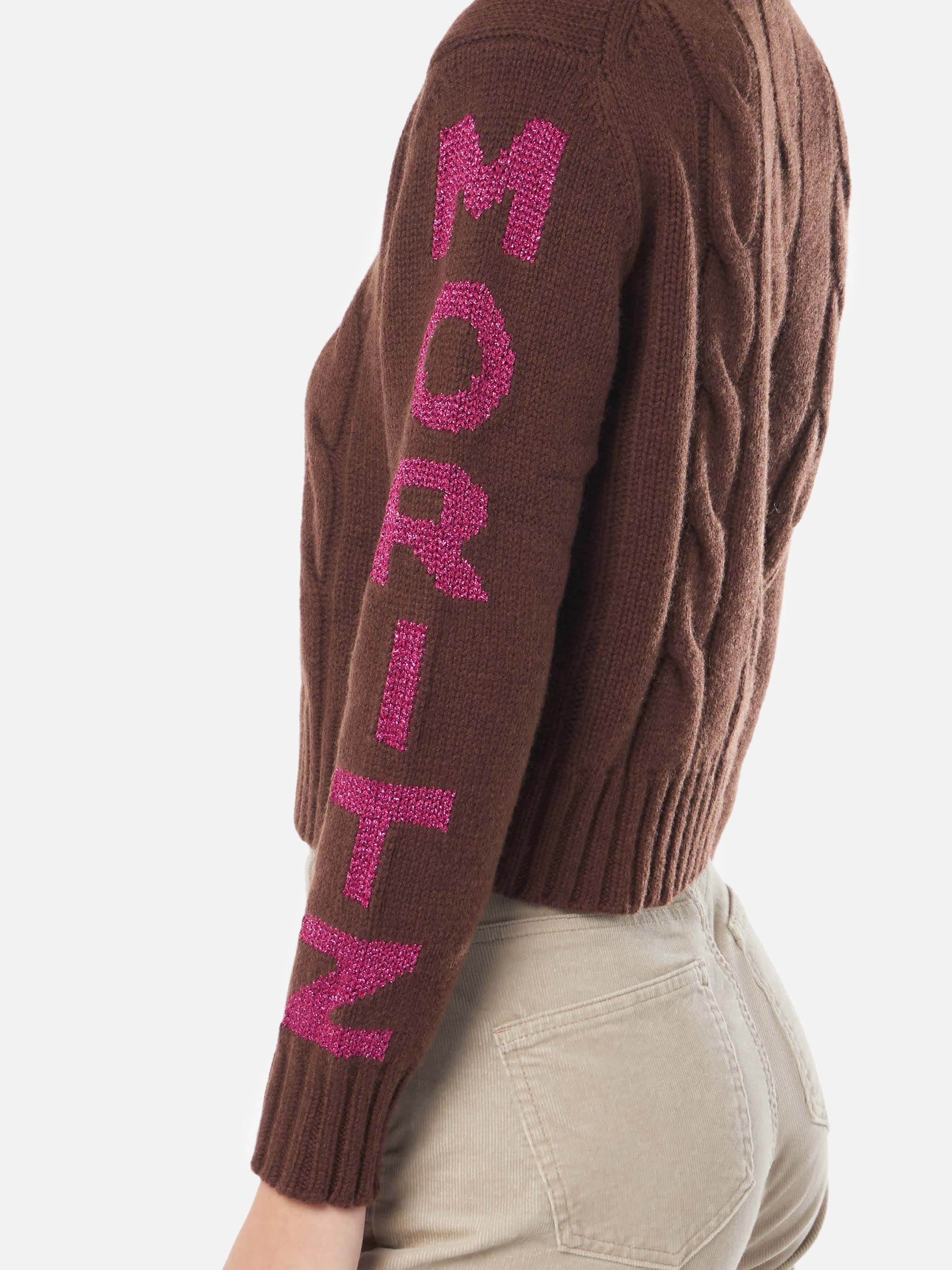 Maglione Adler collo alto con jacquard Saint Moritz - Image 3